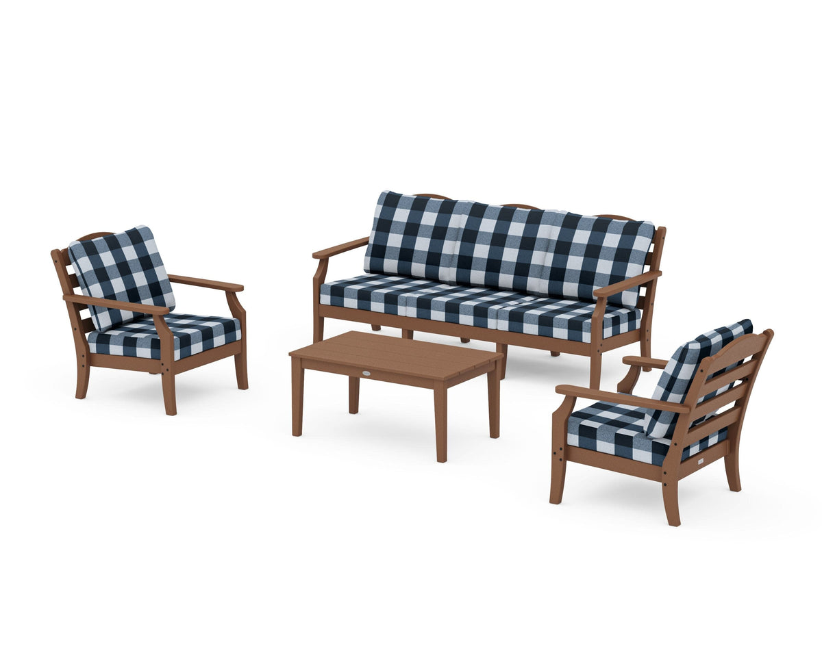 Savannah 4-Piece Deep Seating Set with Sofa