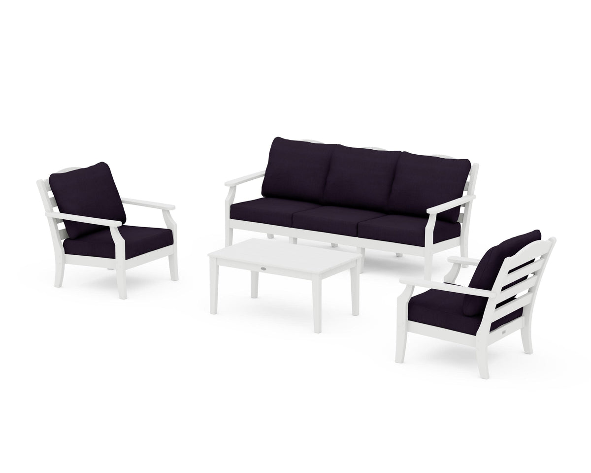 Savannah 4-Piece Deep Seating Set with Sofa