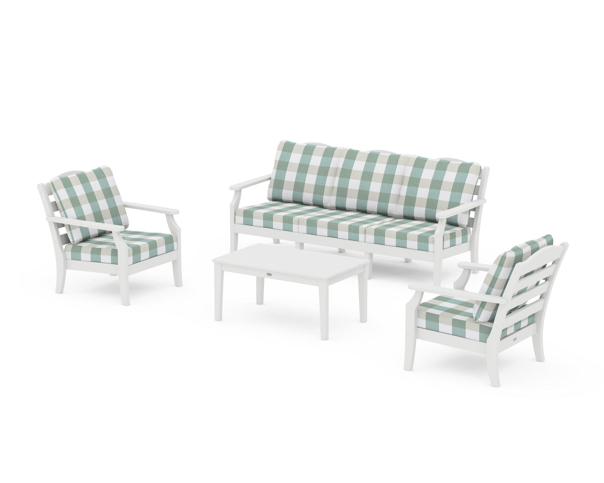 Savannah 4-Piece Deep Seating Set with Sofa