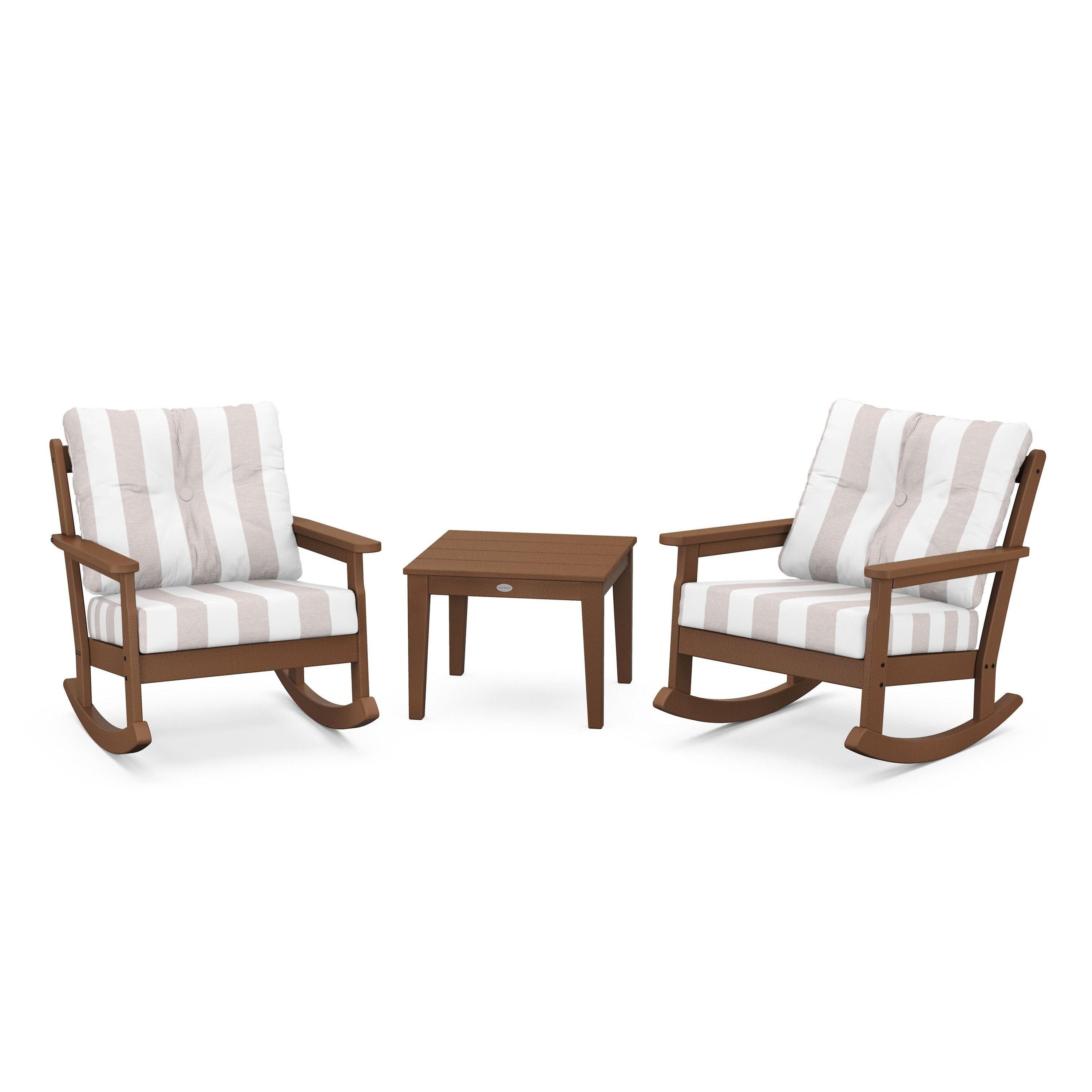 Vineyard 3-Piece Deep Seating Rocker Set