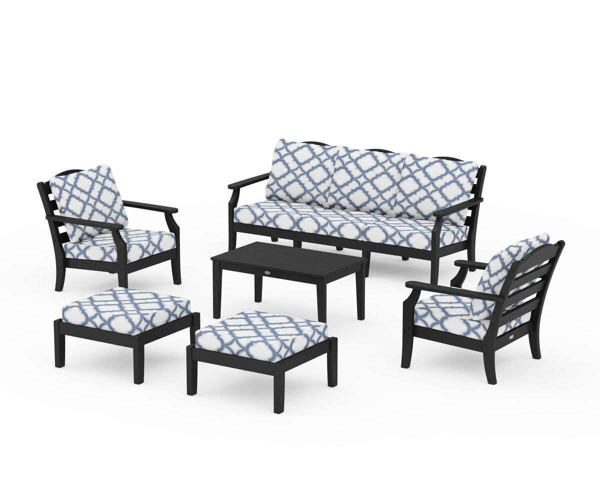 Savannah 6-Piece Lounge Sofa Set