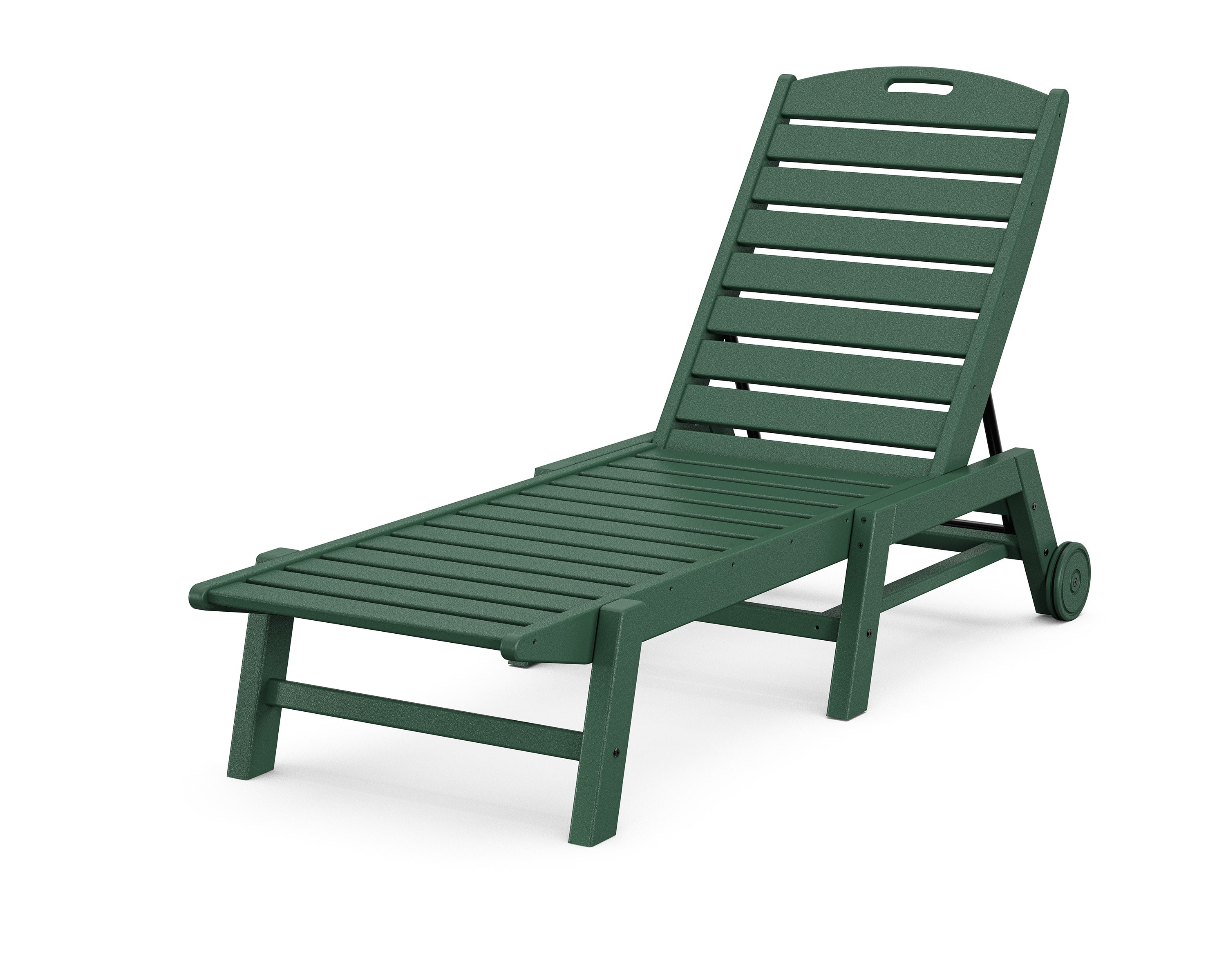 Nautical Chaise with Wheels