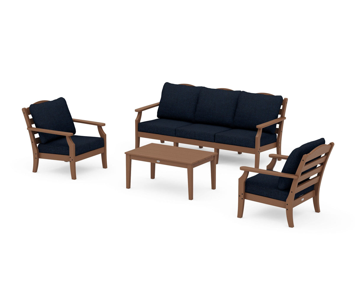 Savannah 4-Piece Deep Seating Set with Sofa