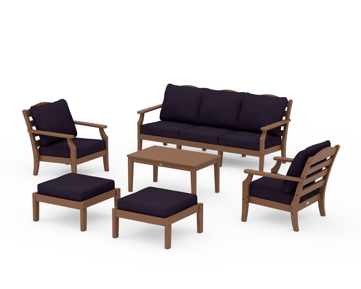 Savannah 6-Piece Lounge Sofa Set