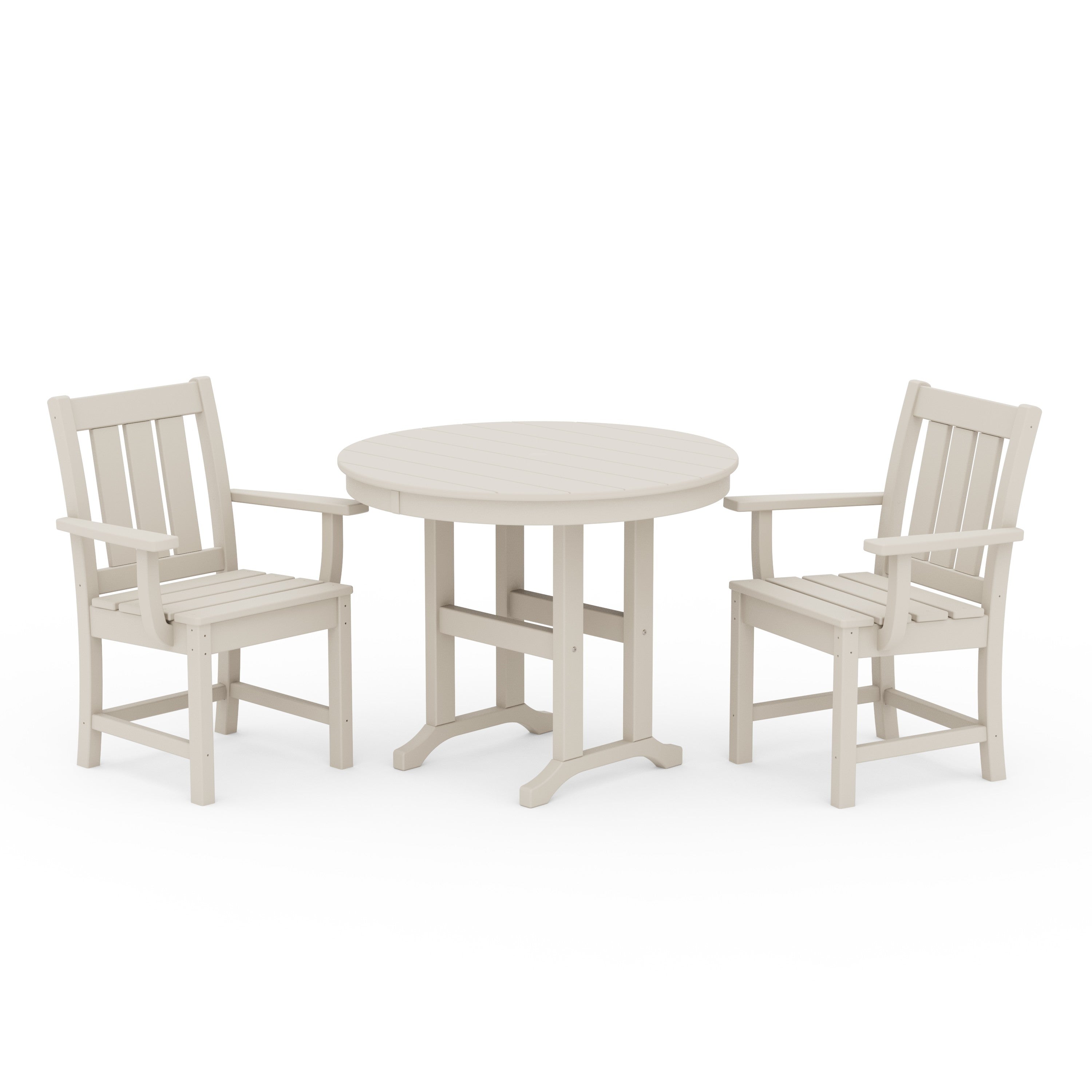 Oxford 3-Piece Farmhouse Dining Set