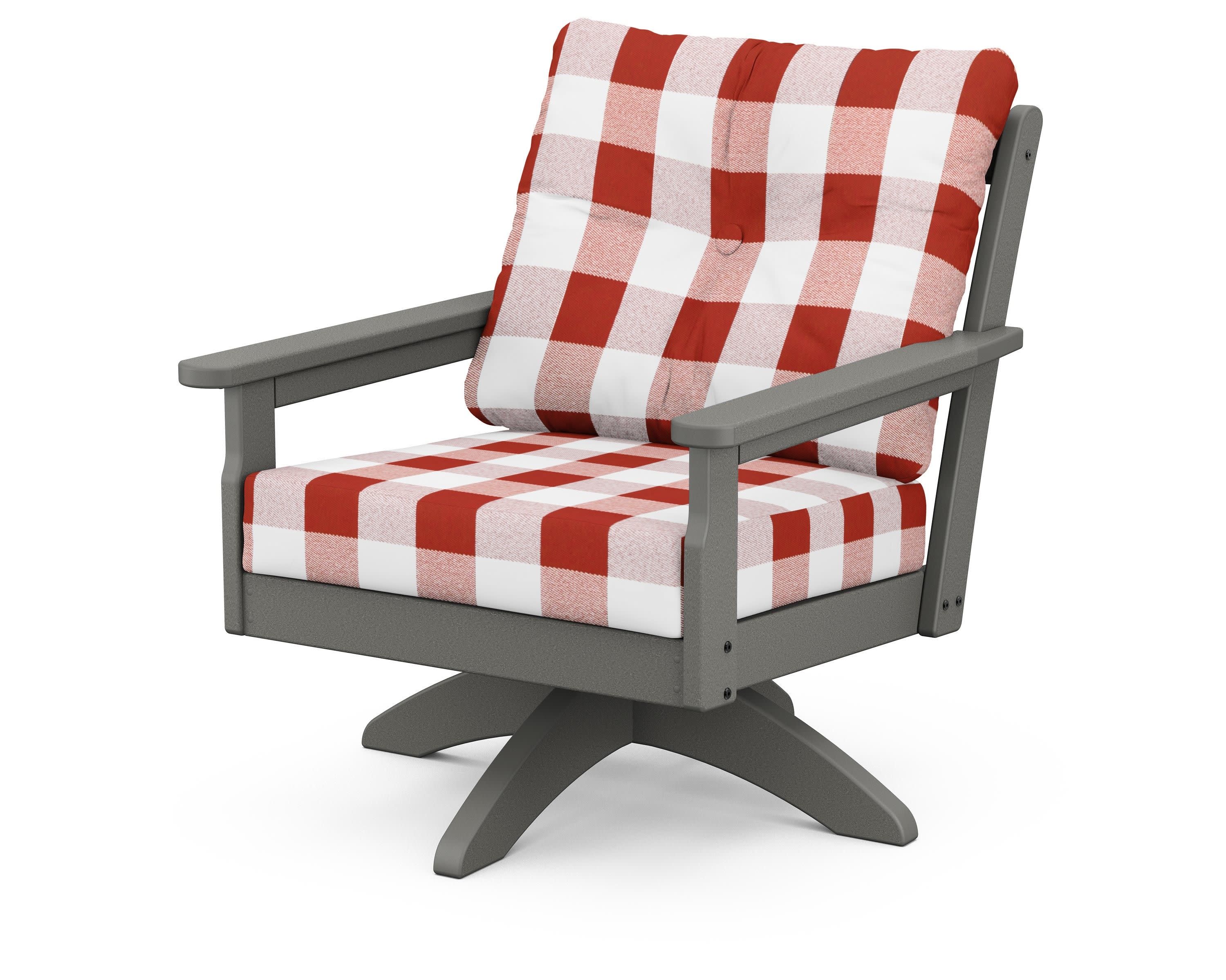 Vineyard Deep Seating Swivel Chair