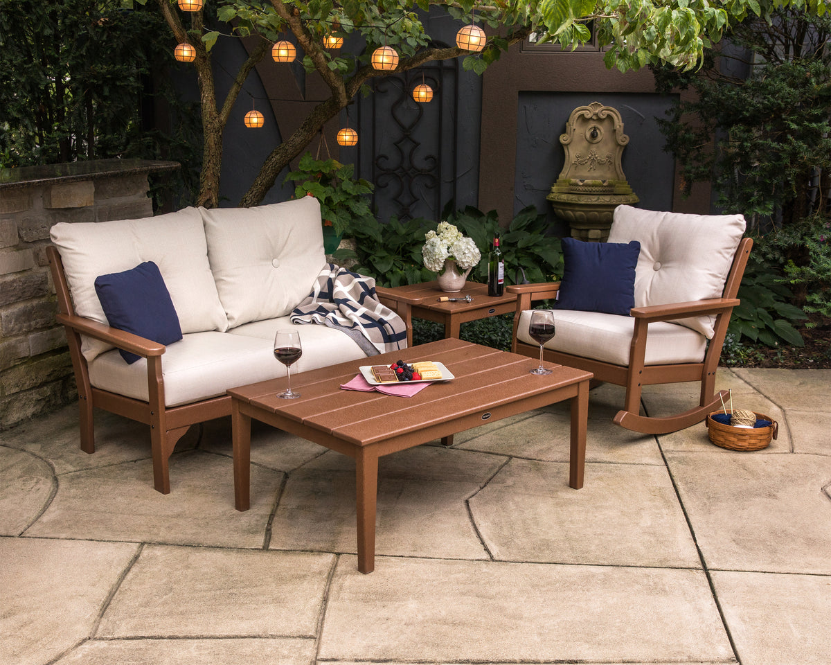 Vineyard 4-Piece Deep Seating Rocker Set