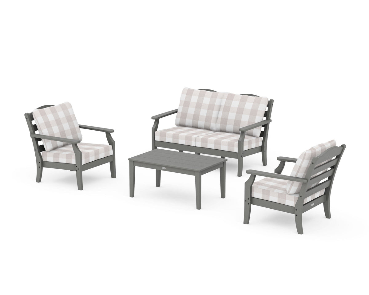 Savannah 4-Piece Deep Seating Set with Loveseat