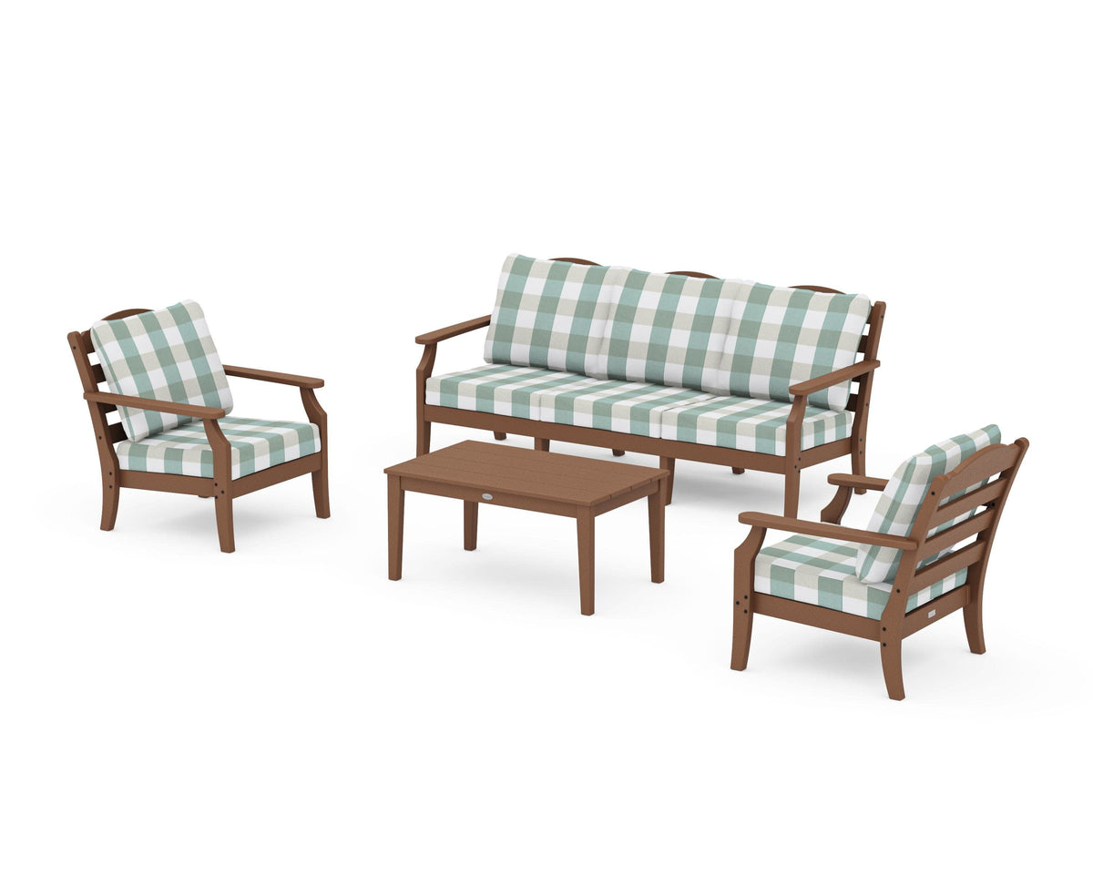 Savannah 4-Piece Deep Seating Set with Sofa