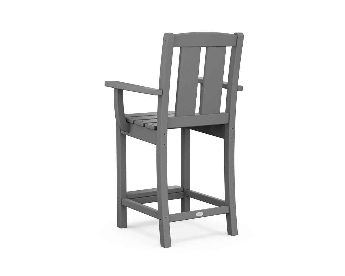 Mission Counter Arm Chair