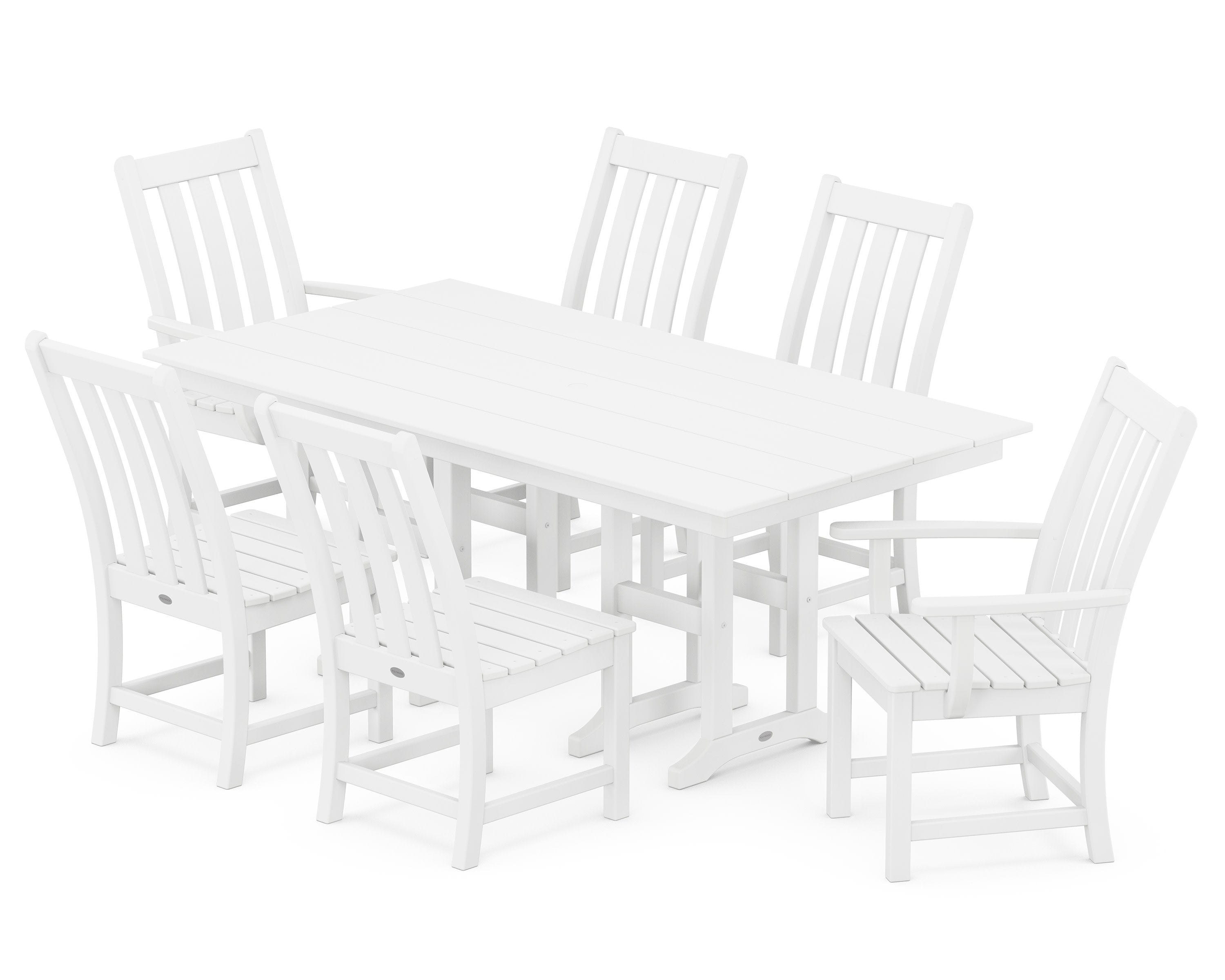 Vineyard 7-Piece Farmhouse Dining Set