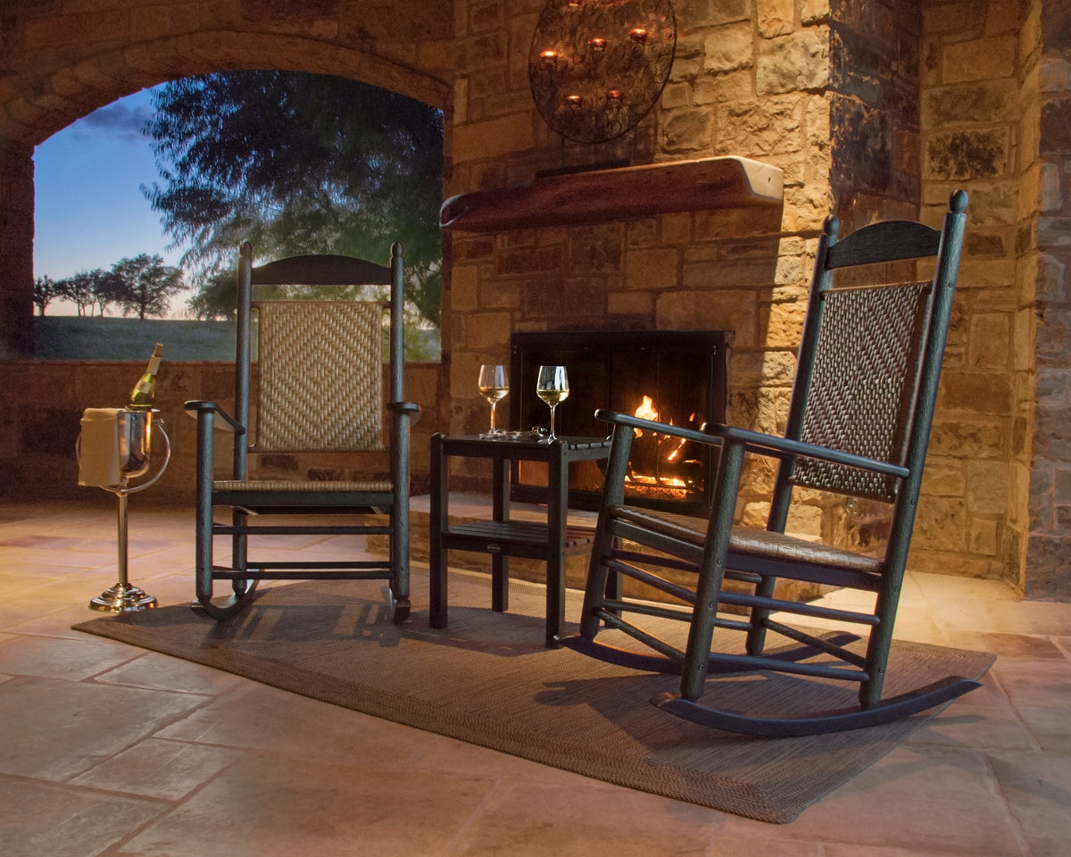 Jefferson 3-Piece Woven Rocker Set