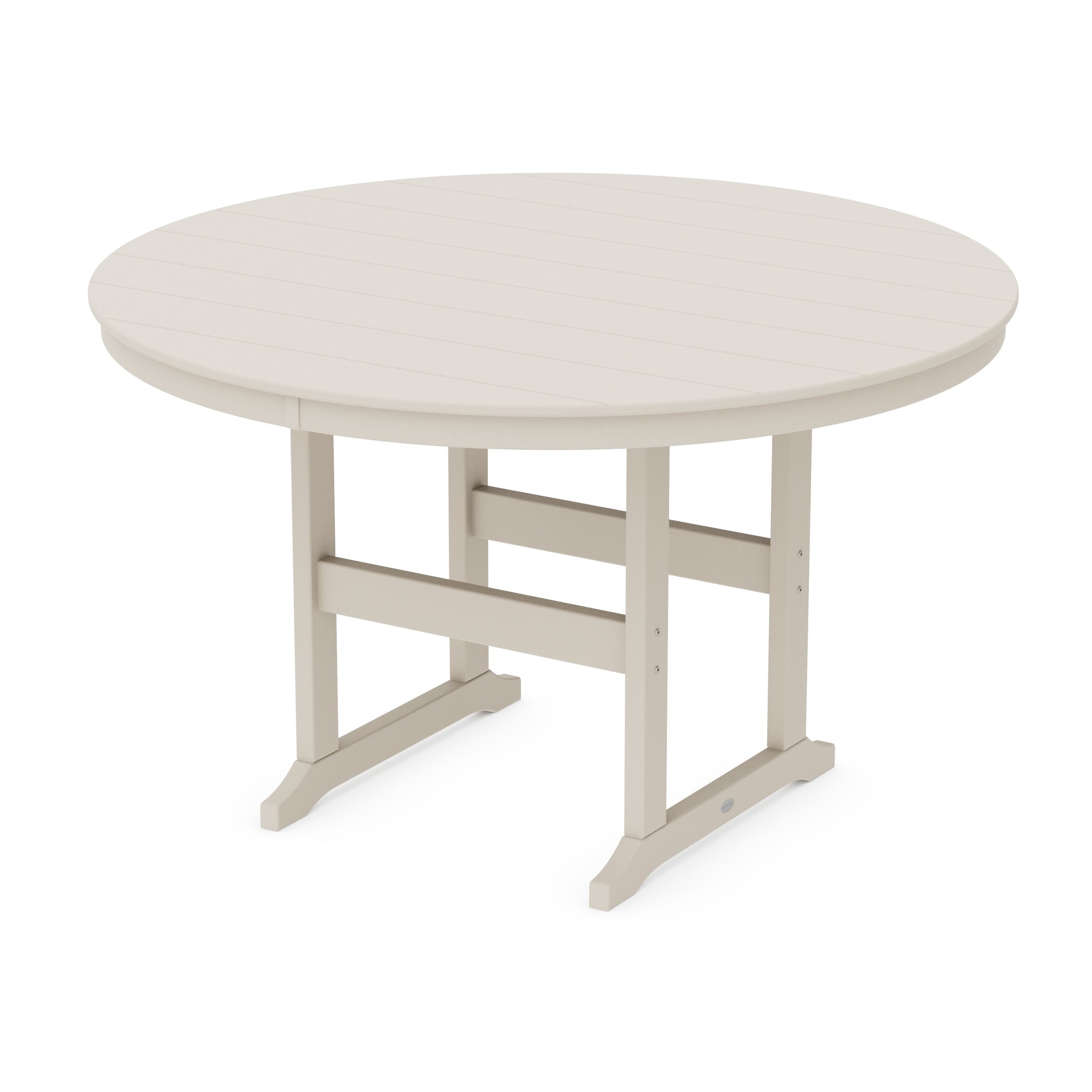 60" Round Farmhouse Counter Table
