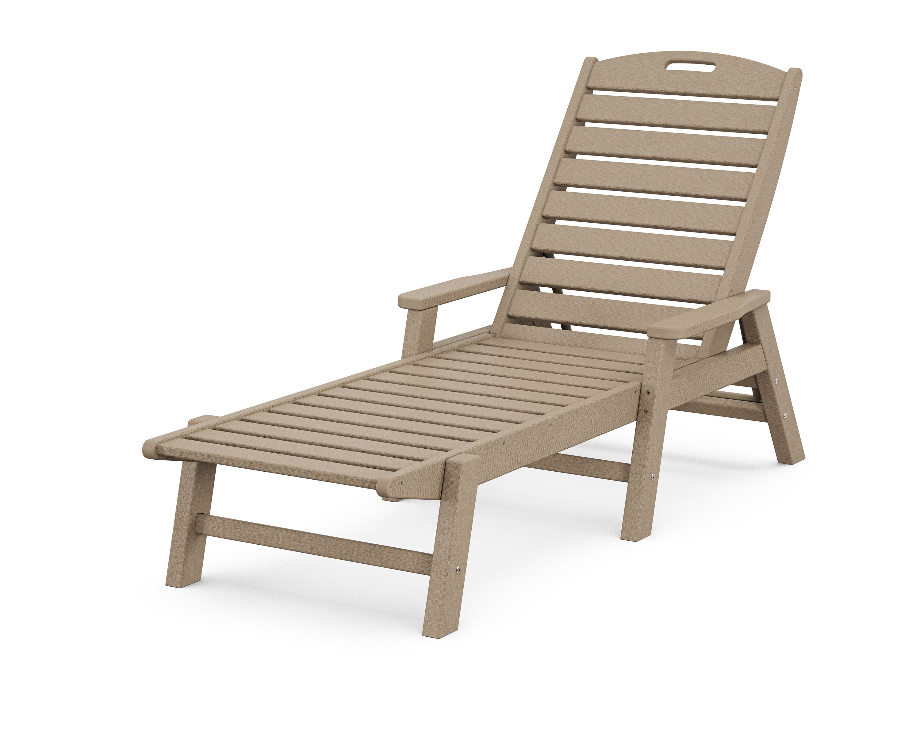 Nautical Chaise with Arms