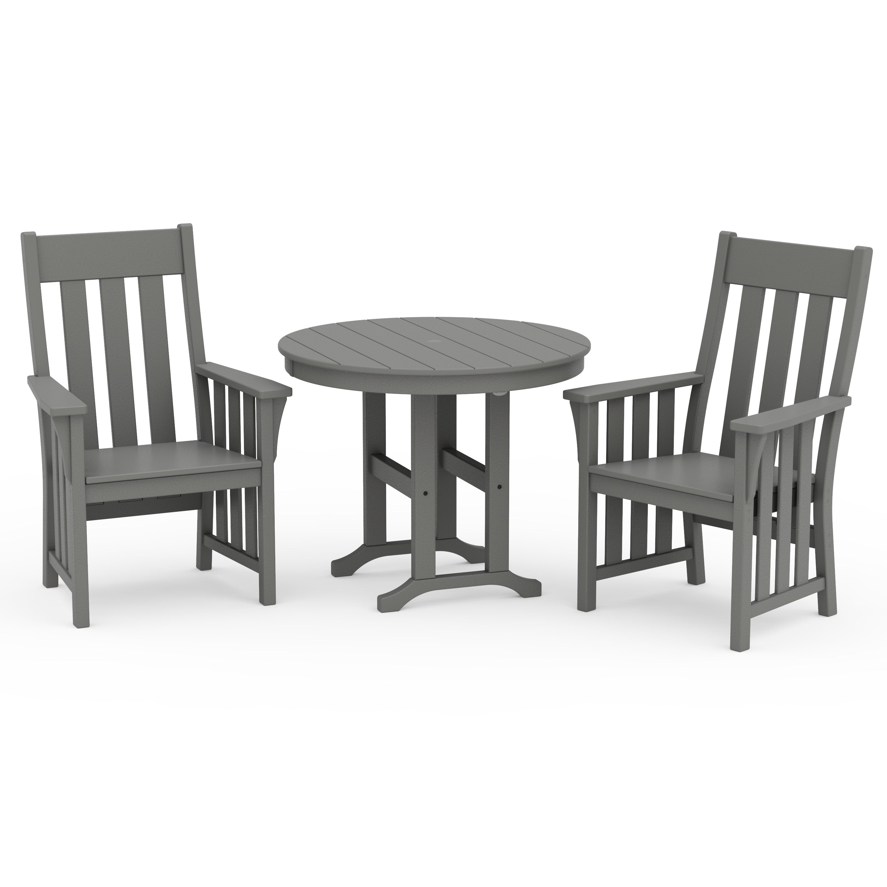 Acadia 3-Piece Farmhouse Dining Set