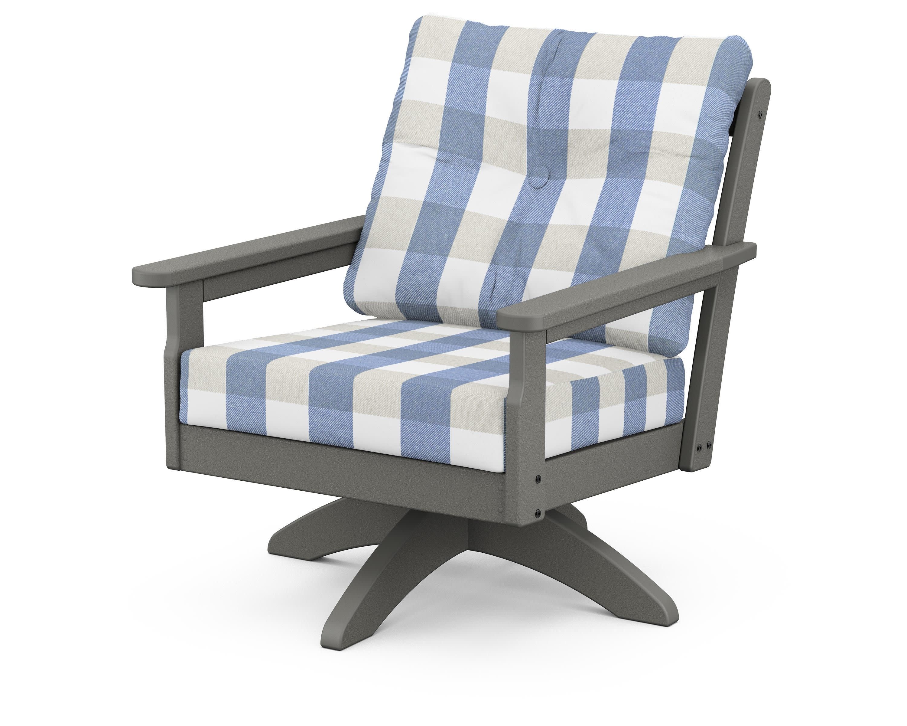 Vineyard Deep Seating Swivel Chair