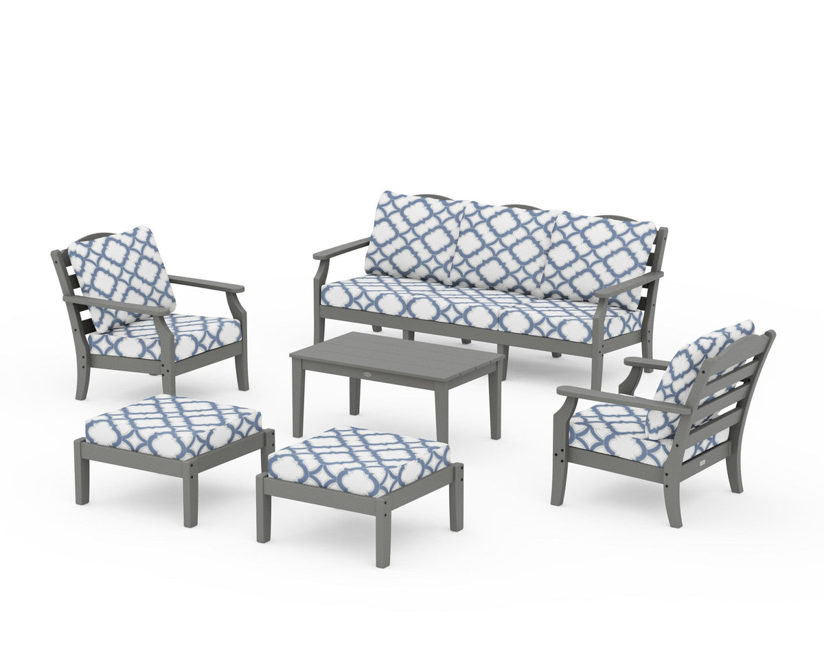 Savannah 6-Piece Lounge Sofa Set