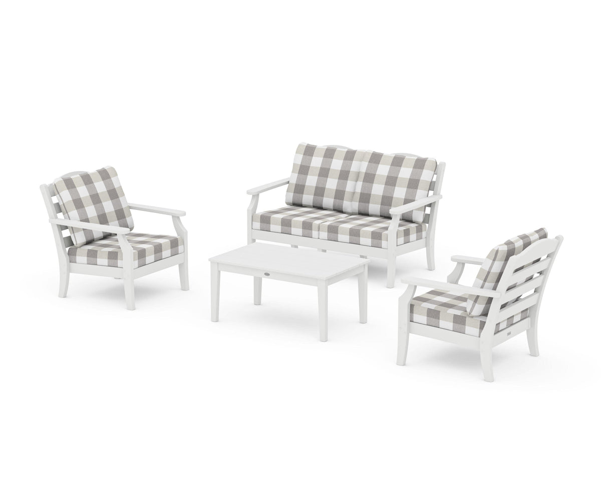 Savannah 4-Piece Deep Seating Set with Loveseat