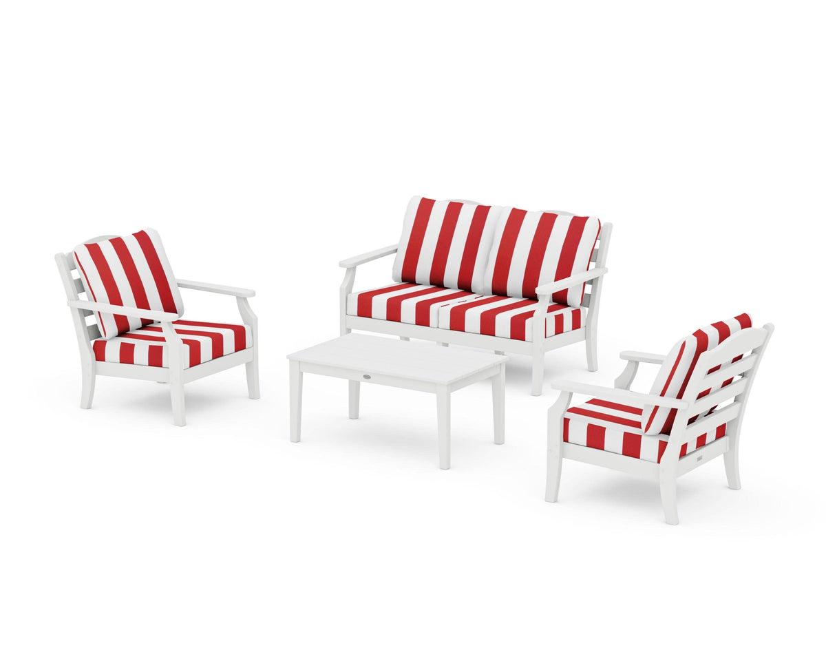 Savannah 4-Piece Deep Seating Set with Loveseat