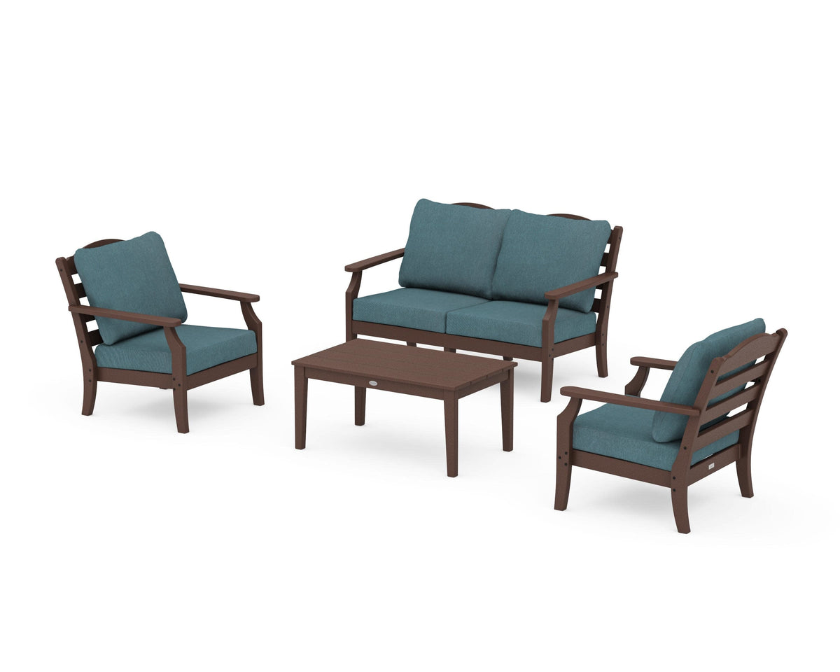 Savannah 4-Piece Deep Seating Set with Loveseat