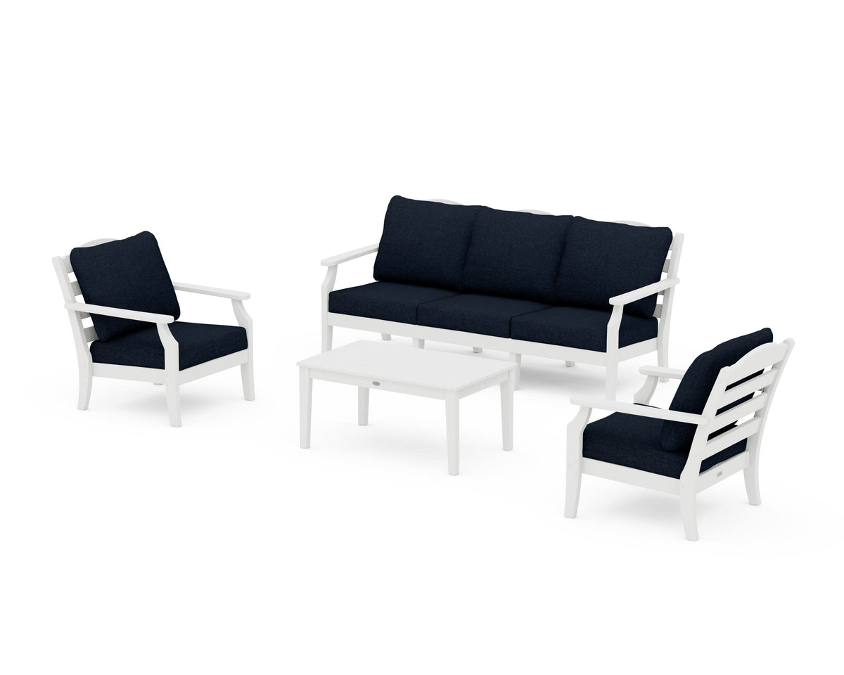 Savannah 4-Piece Deep Seating Set with Sofa