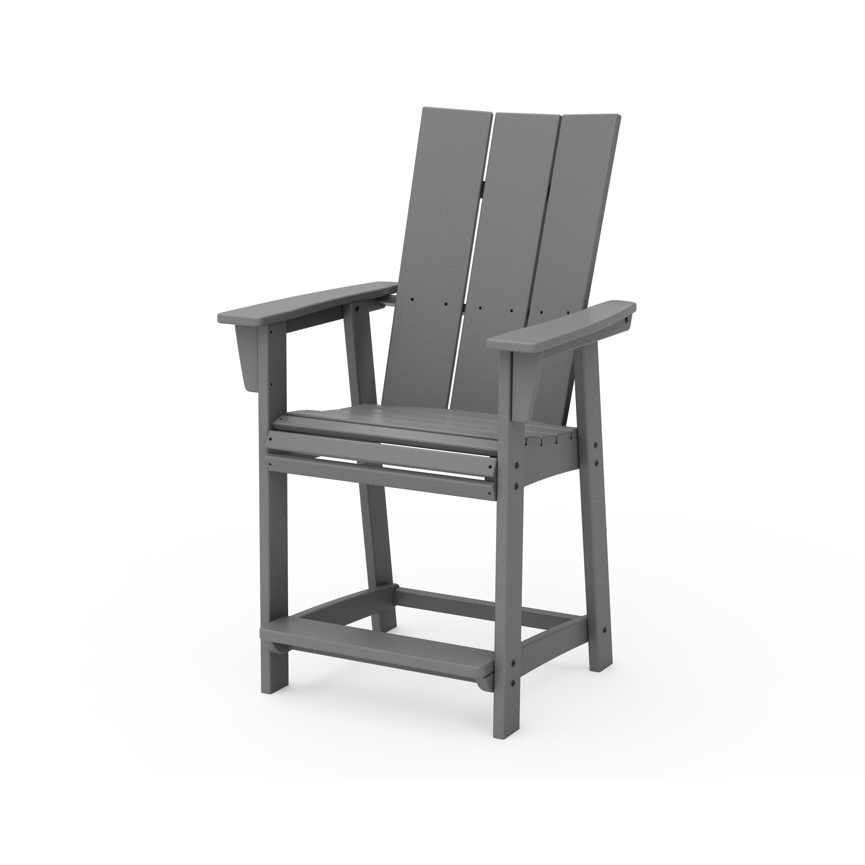Modern Curveback Adirondack Counter Chair