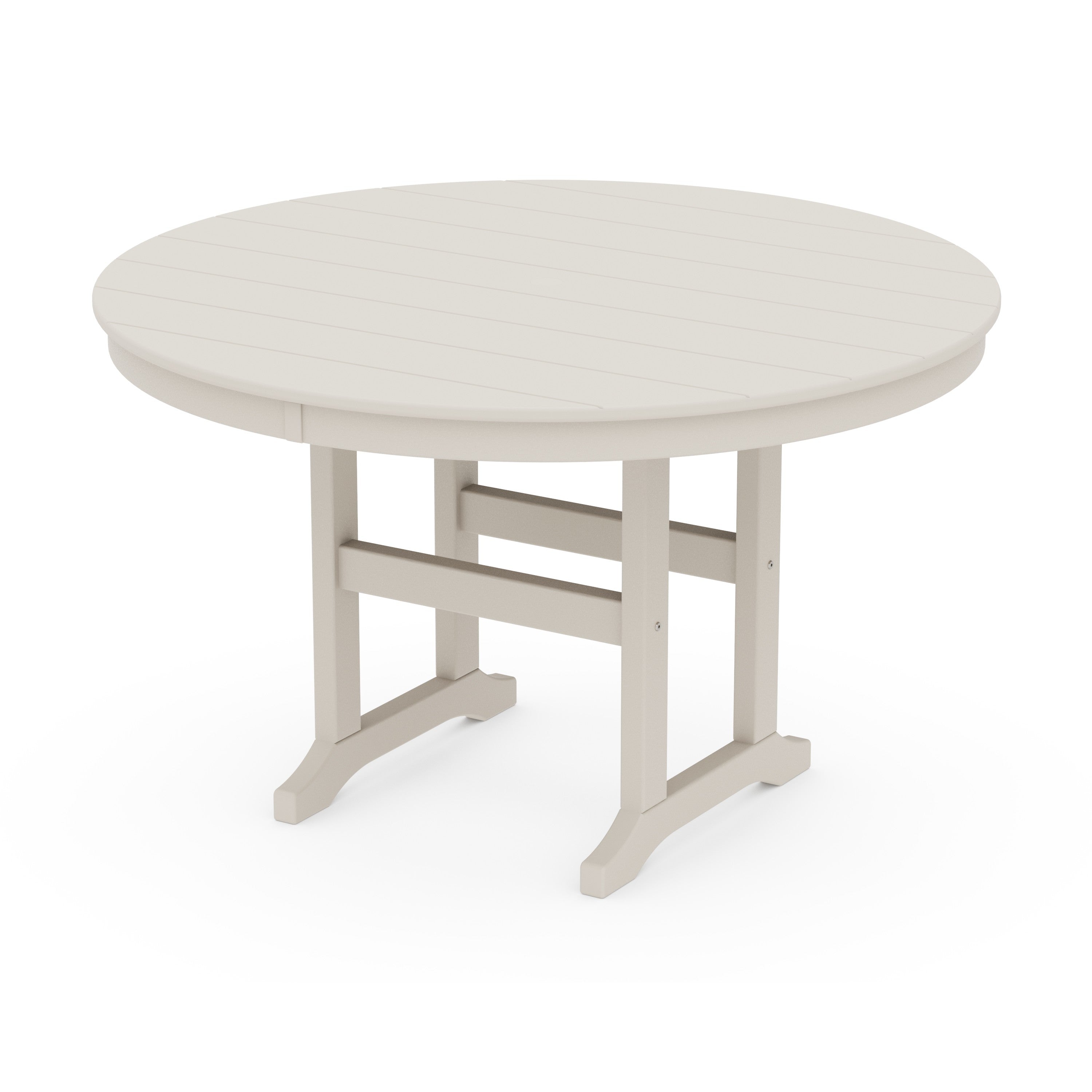 48" Round Farmhouse Dining Table