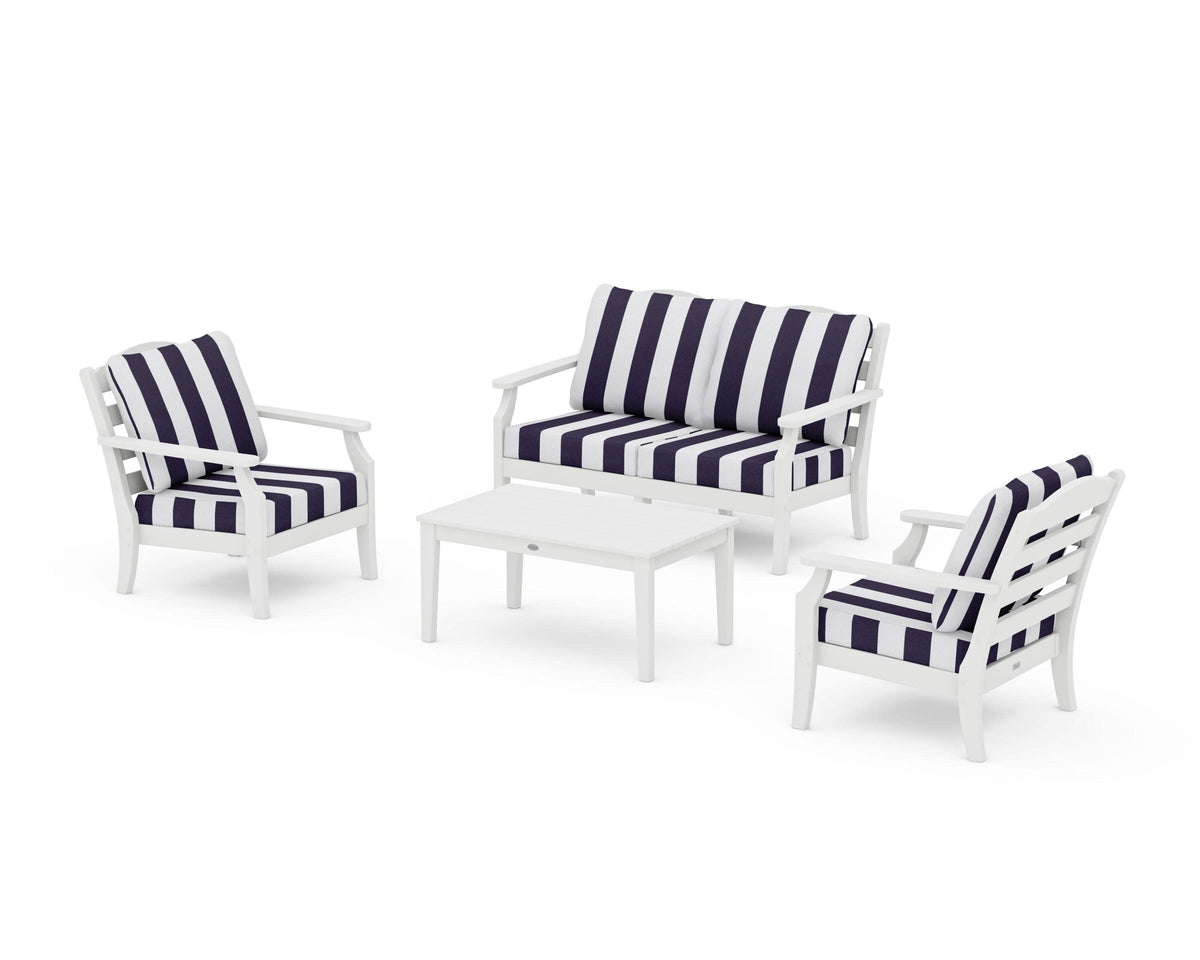Savannah 4-Piece Deep Seating Set with Loveseat