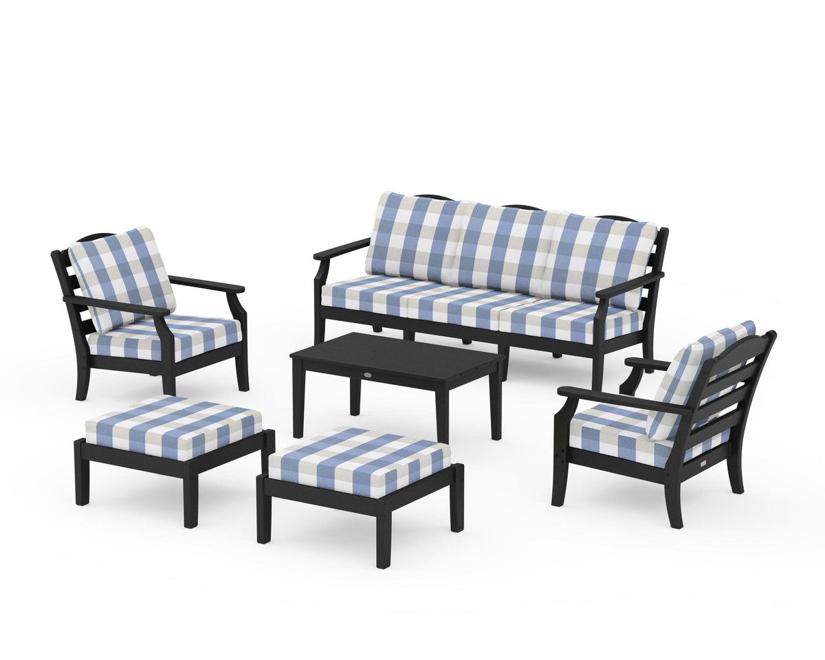 Savannah 6-Piece Lounge Sofa Set