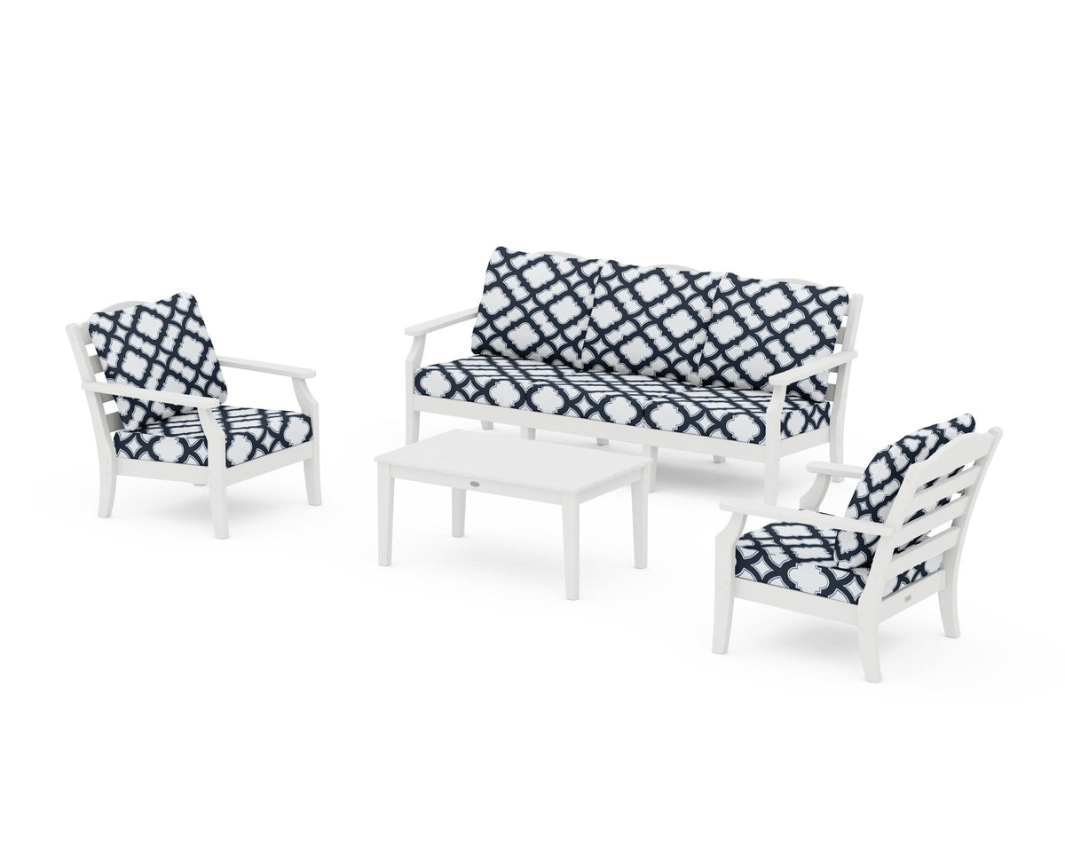 Savannah 4-Piece Deep Seating Set with Sofa