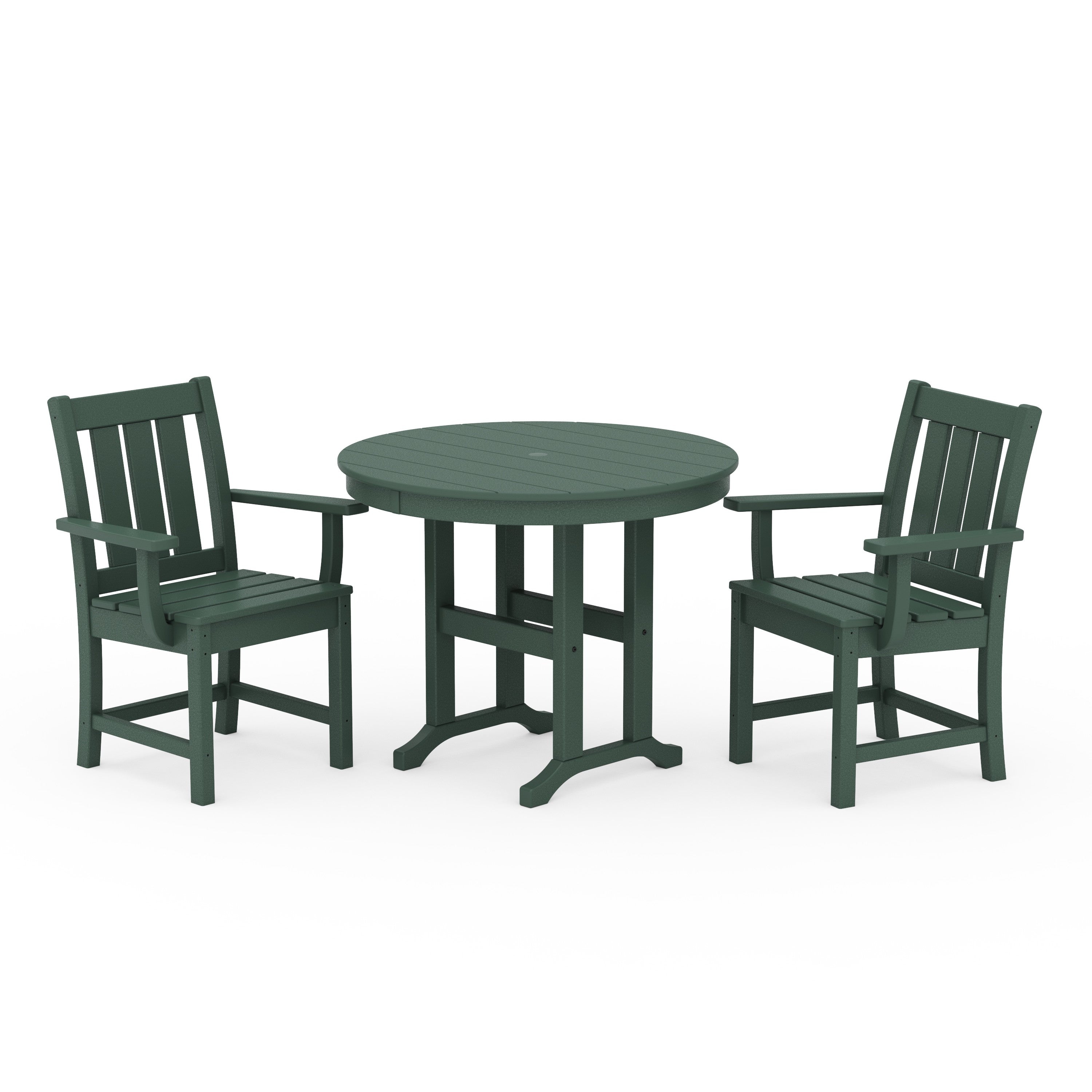 Oxford 3-Piece Farmhouse Dining Set