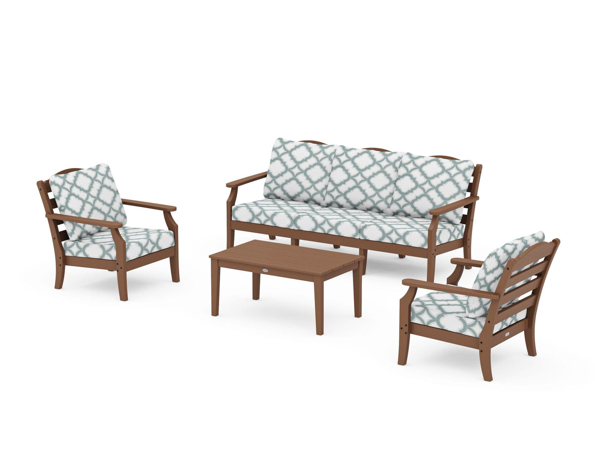 Savannah 4-Piece Deep Seating Set with Sofa