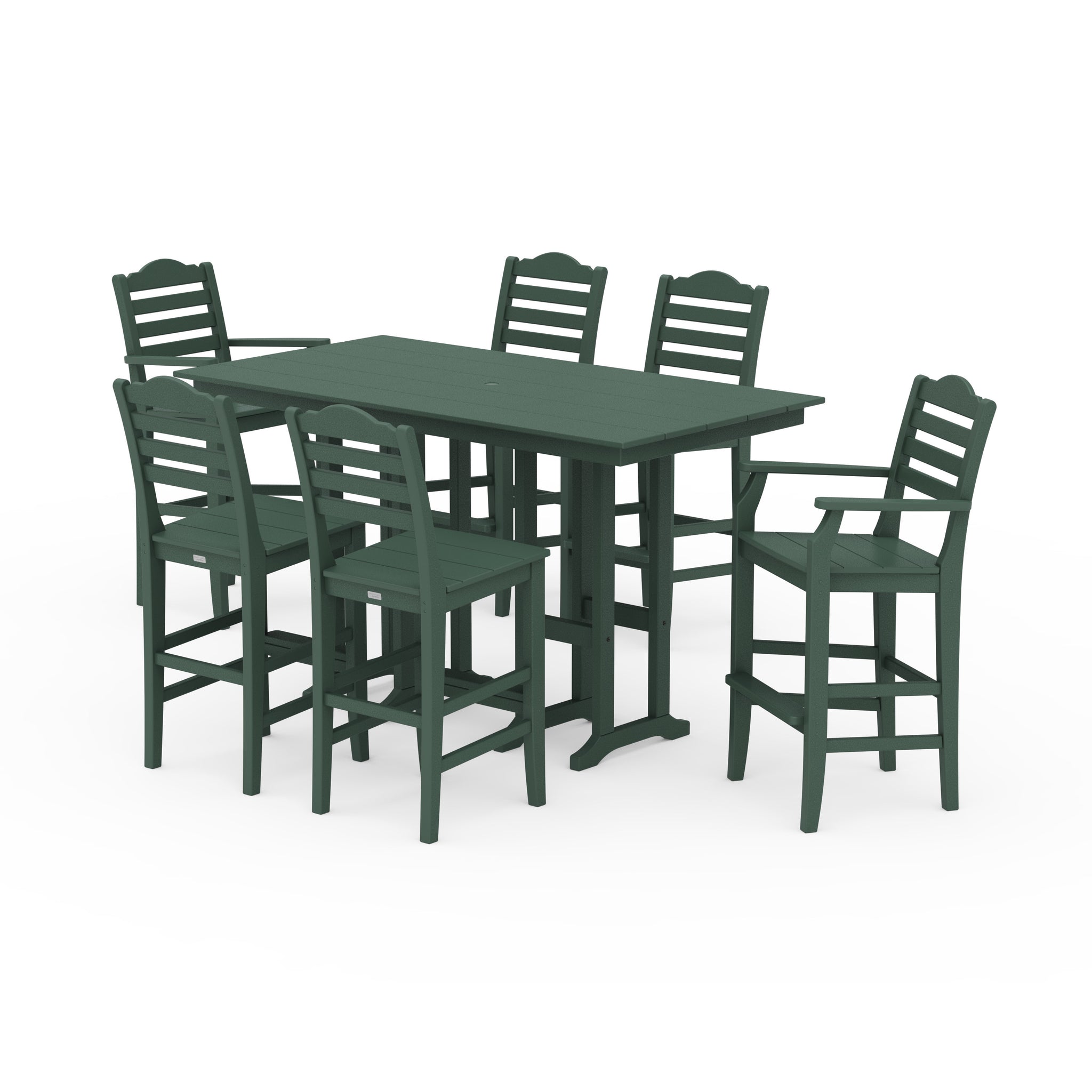 Savannah 7-Piece Farmhouse Bar Set