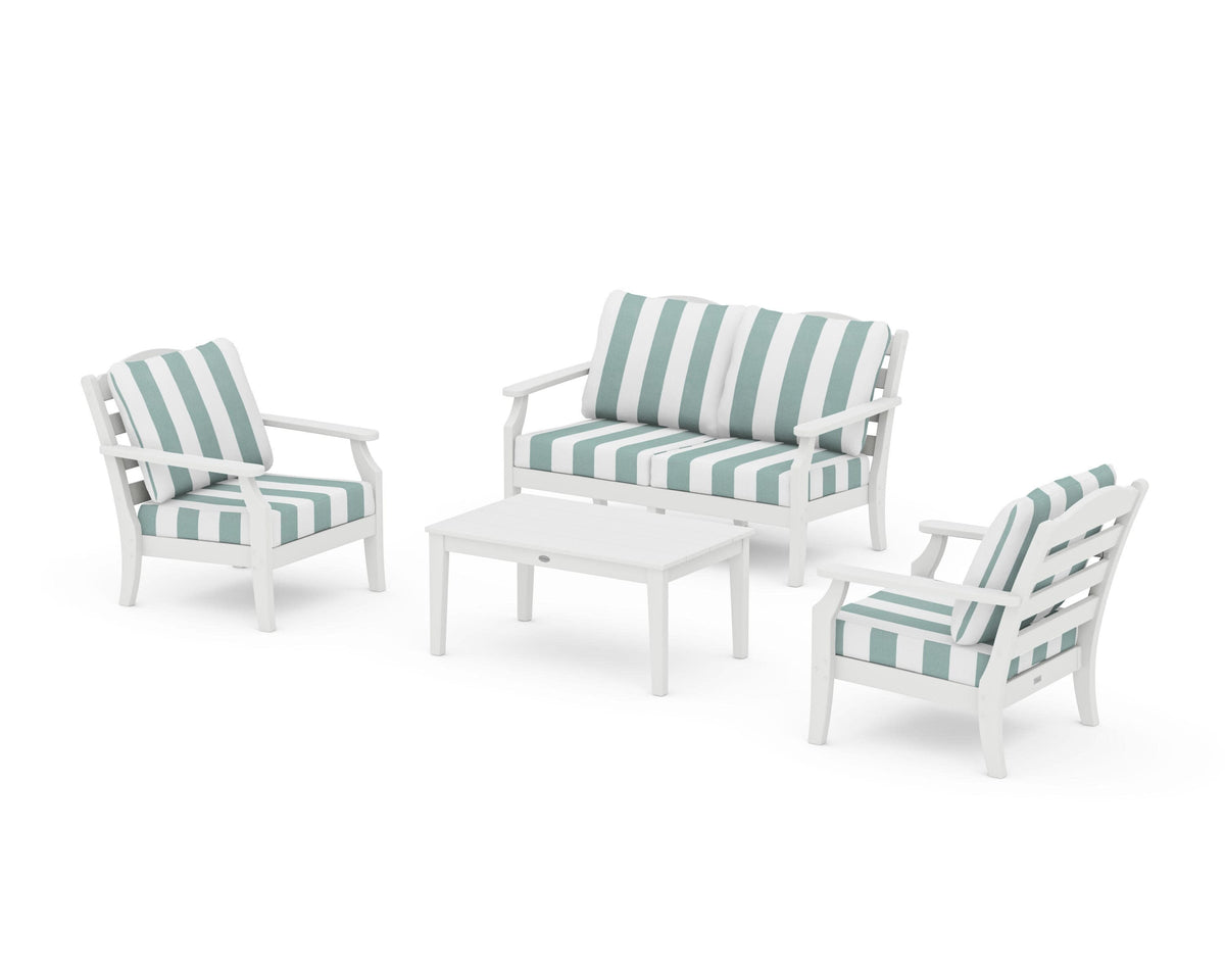 Savannah 4-Piece Deep Seating Set with Loveseat