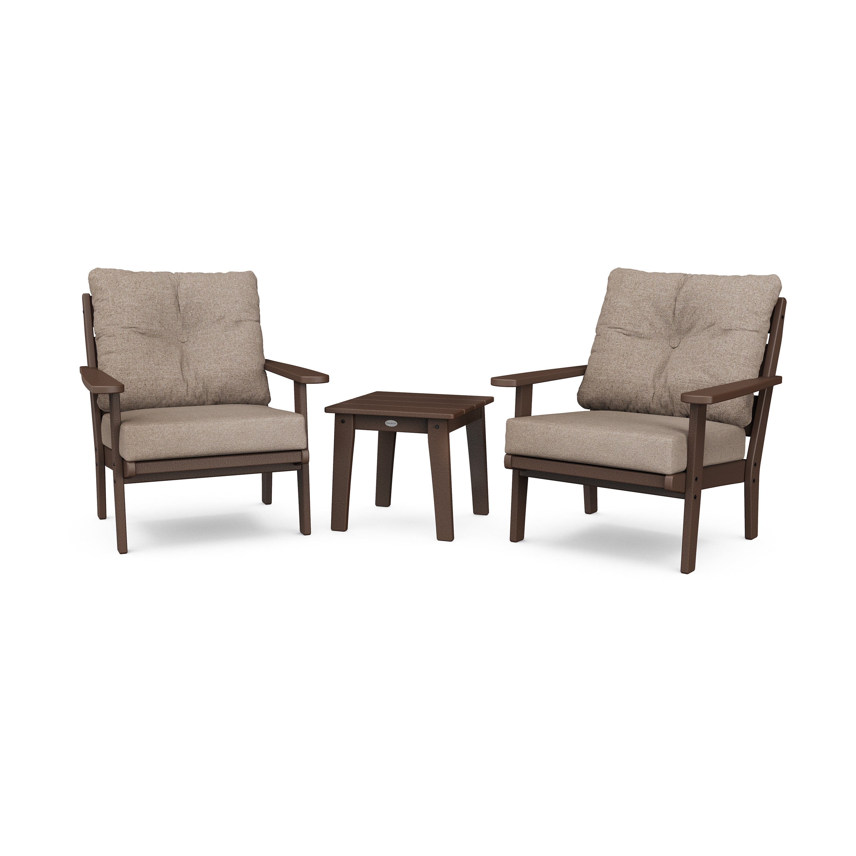 Lakeside 3-Piece Deep Seating Chair Set