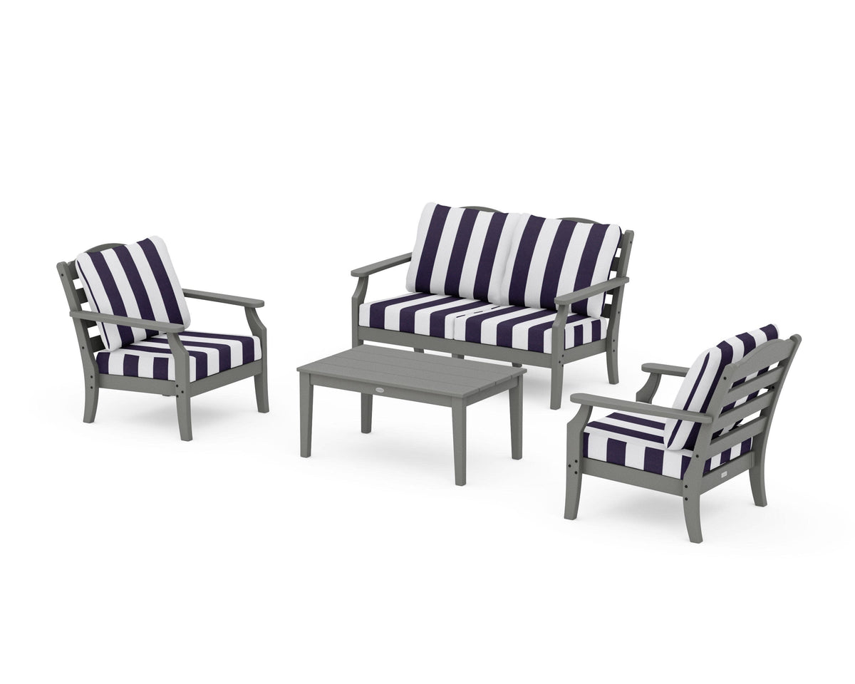Savannah 4-Piece Deep Seating Set with Loveseat