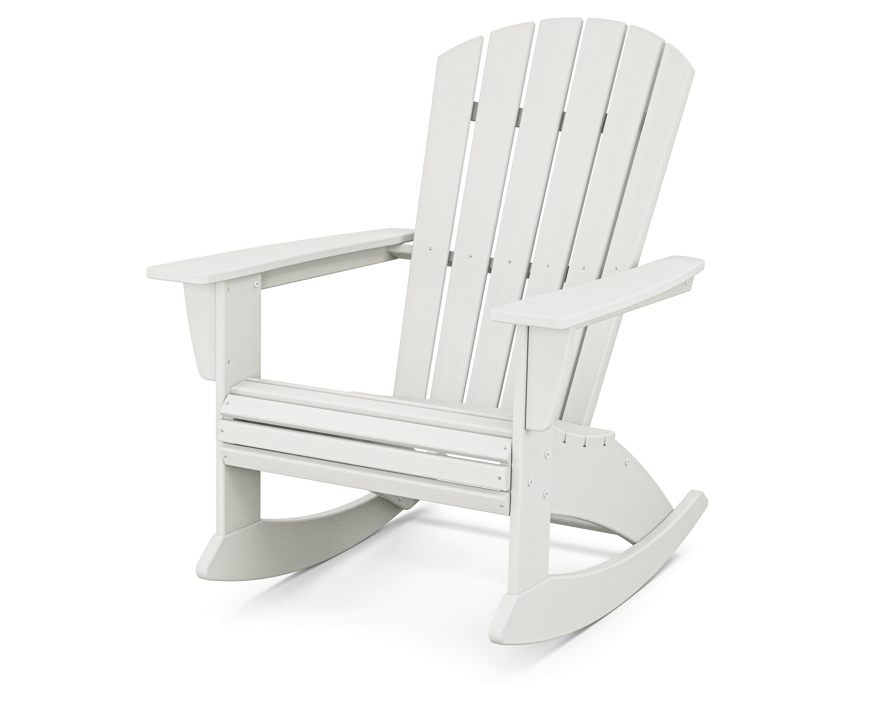 Nautical Curveback Adirondack Rocking Chair