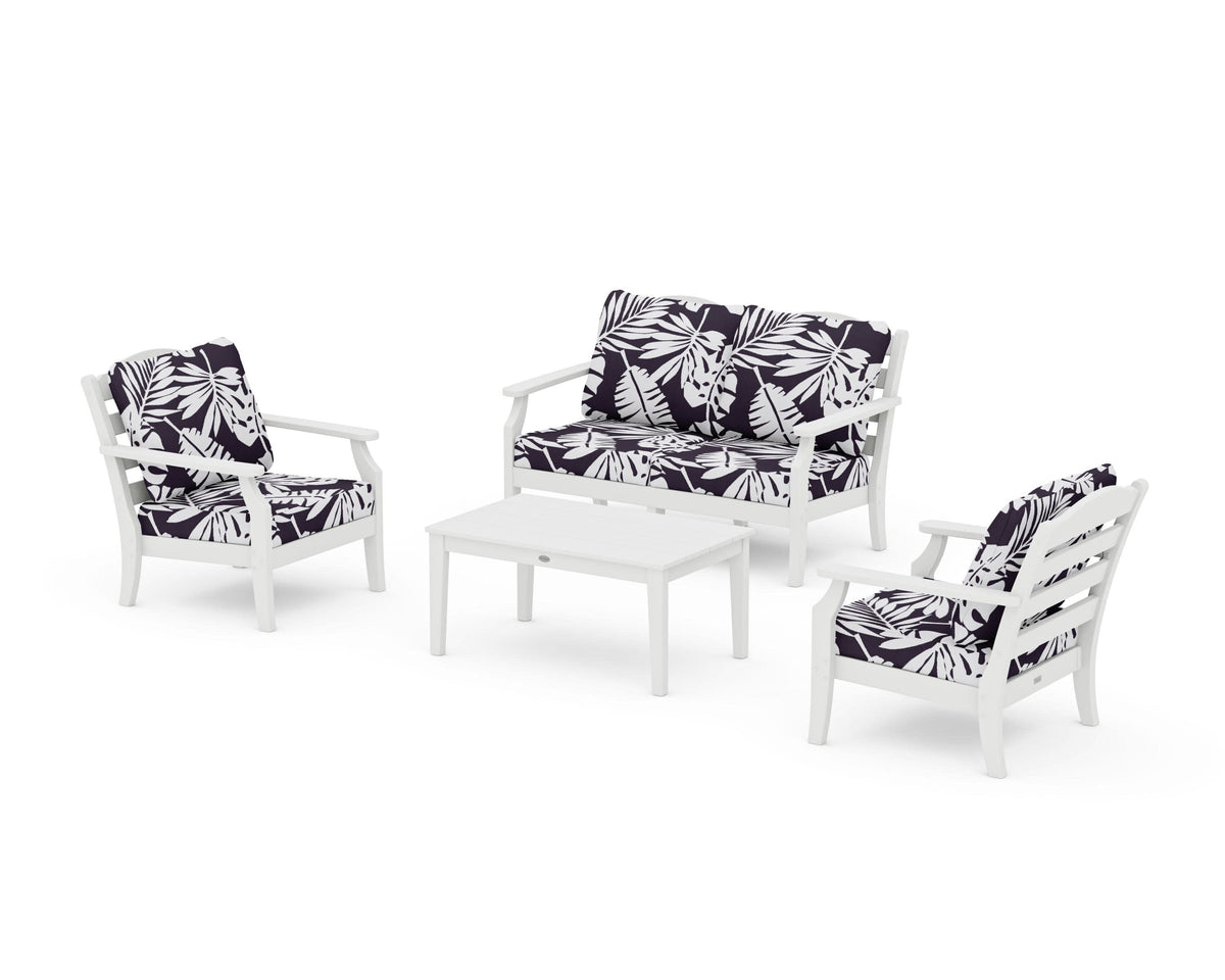 Savannah 4-Piece Deep Seating Set with Loveseat