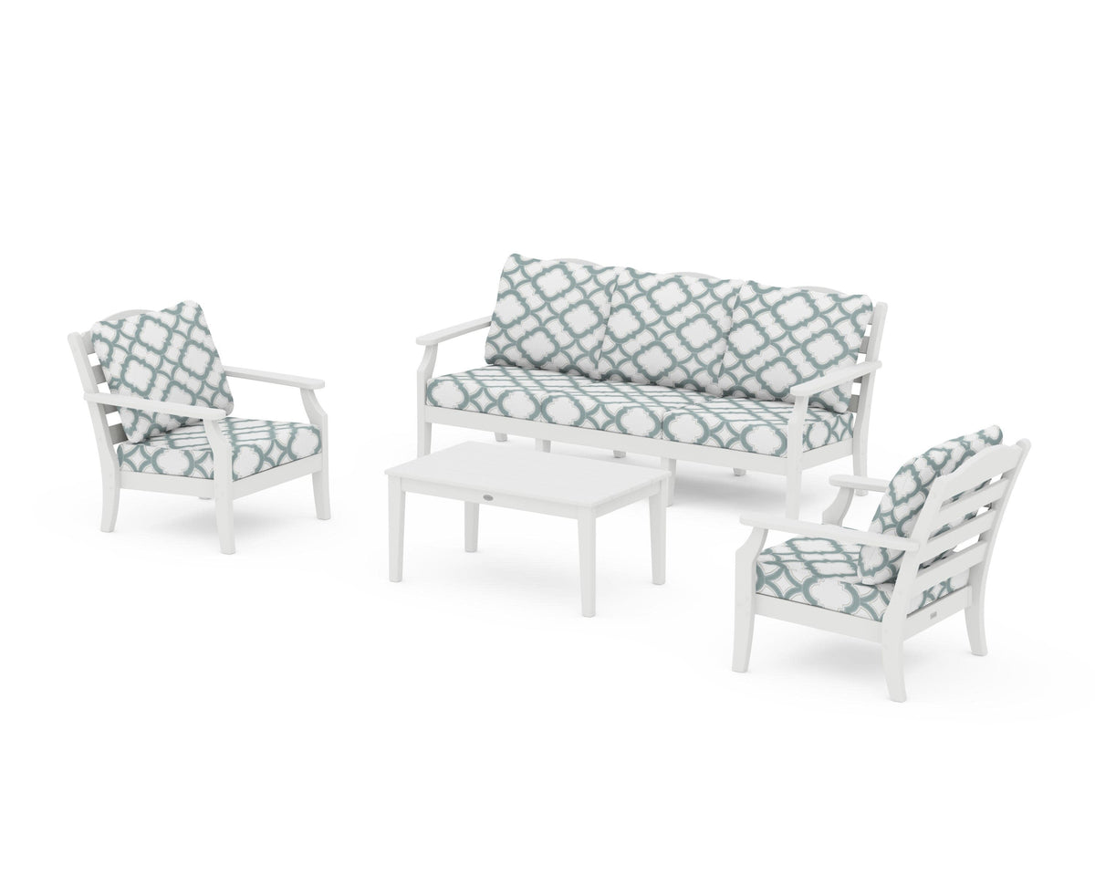 Savannah 4-Piece Deep Seating Set with Sofa