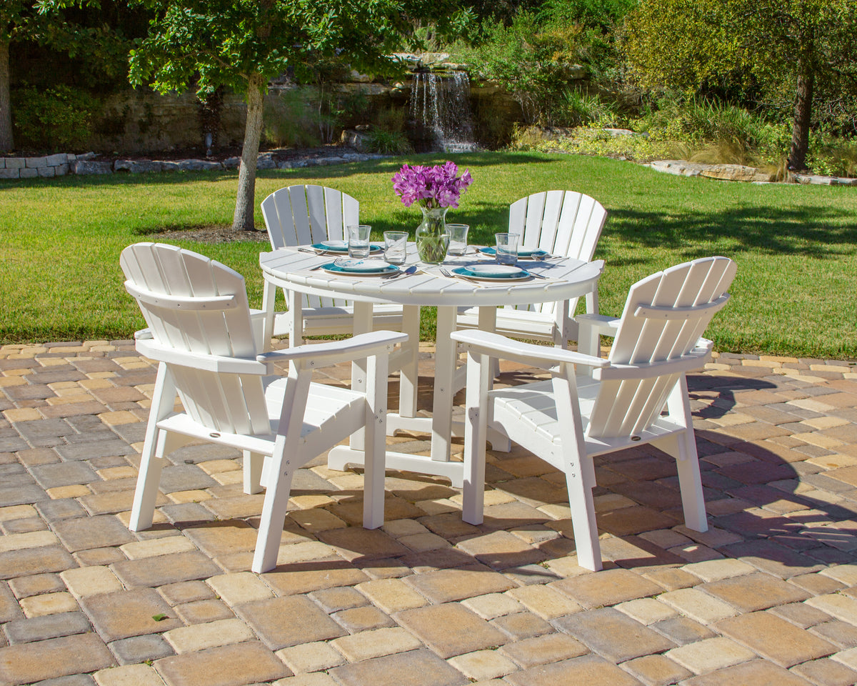Seashell Upright Adirondack Chair