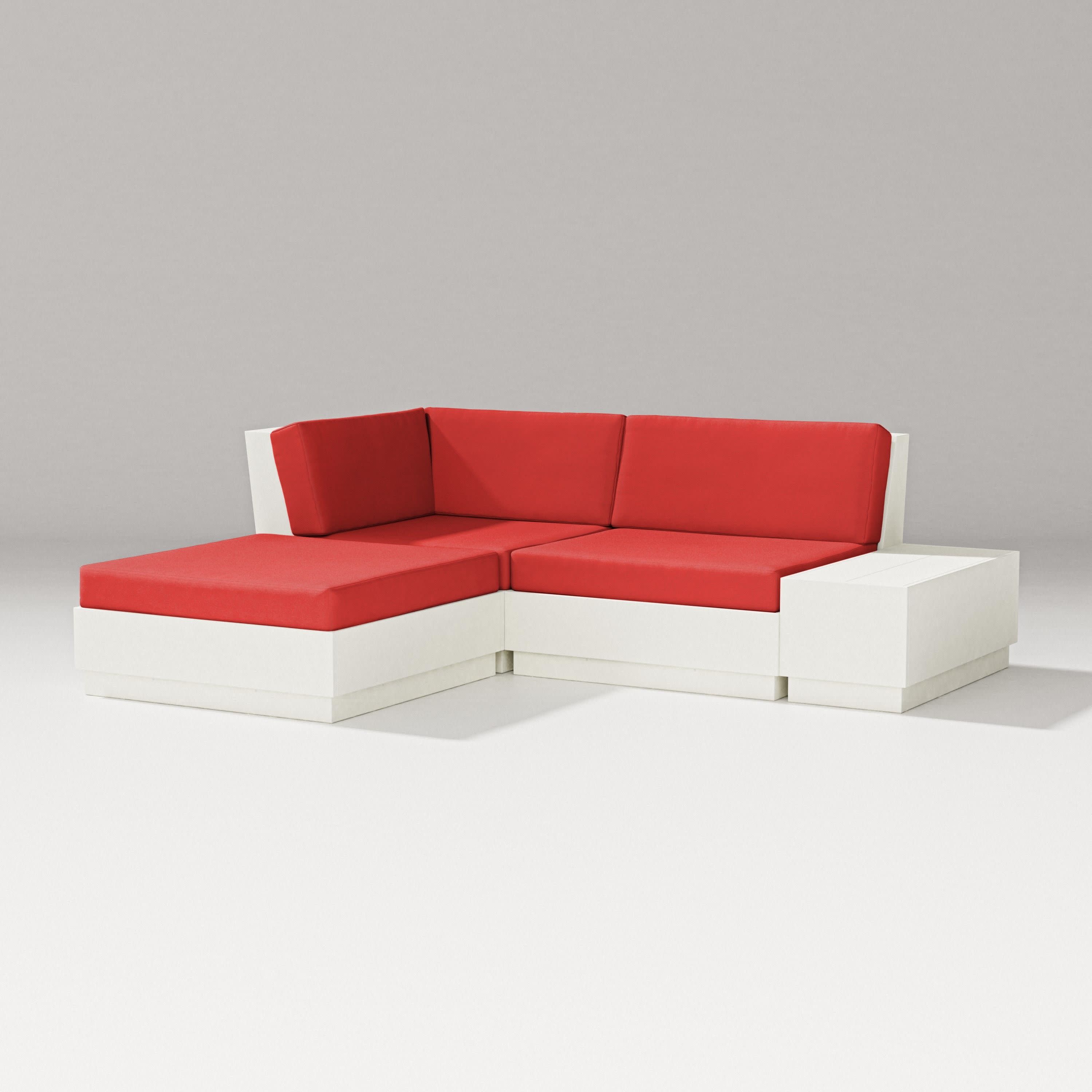 Elevate Loveseat Sectional with Chaise