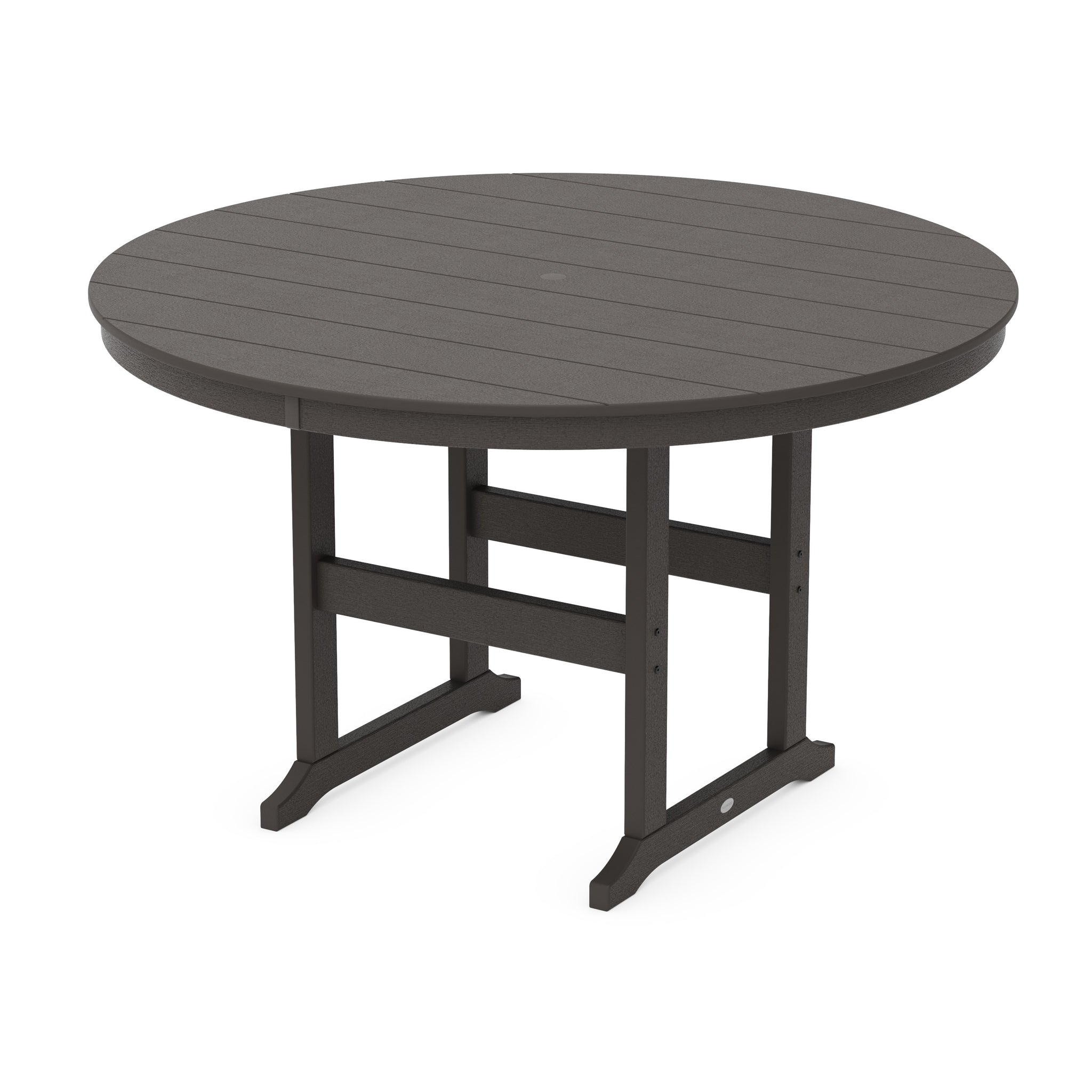 60" Round Farmhouse Counter Table