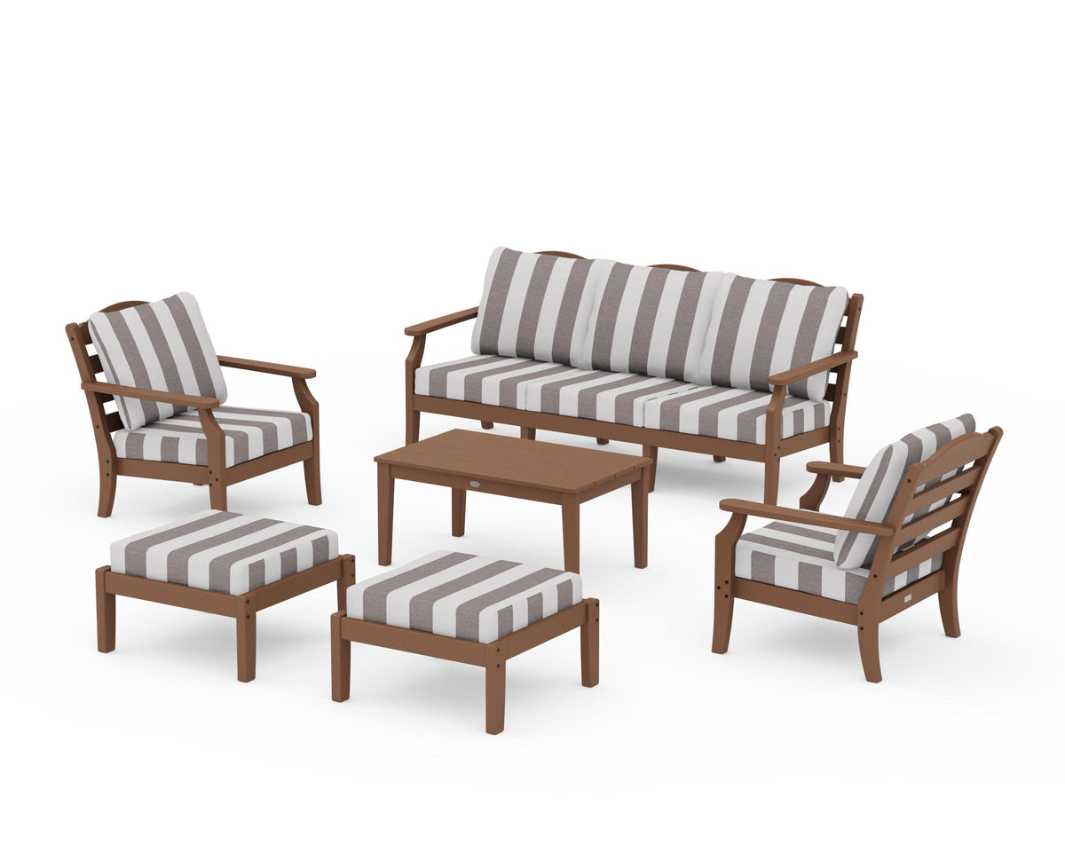 Savannah 6-Piece Lounge Sofa Set