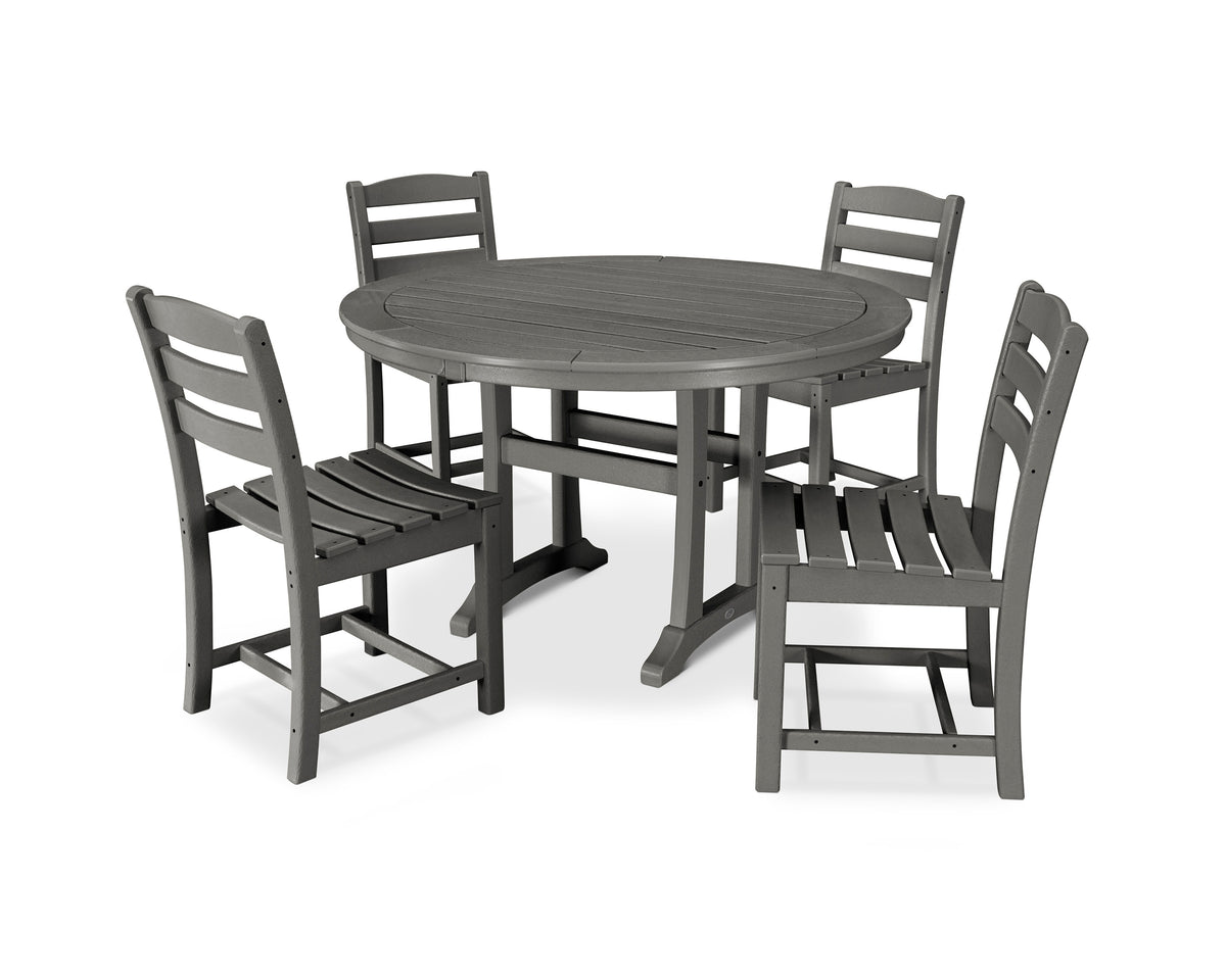 La Casa Café 5-Piece Side Chair Dining Set