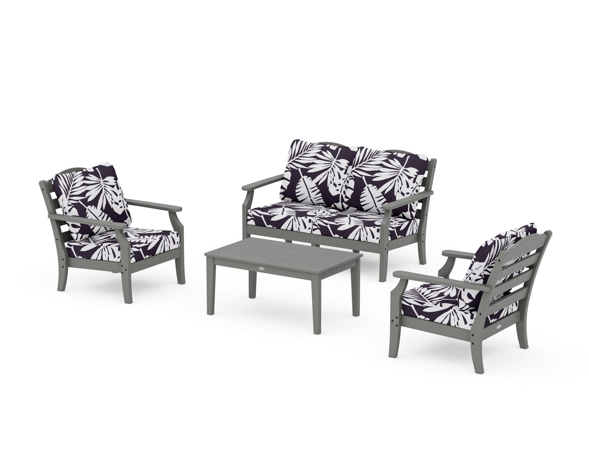 Savannah 4-Piece Deep Seating Set with Loveseat