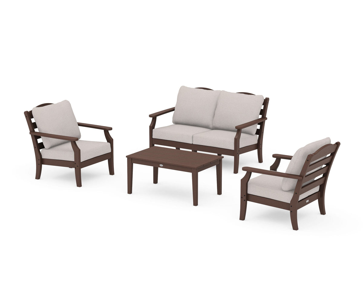 Savannah 4-Piece Deep Seating Set with Loveseat