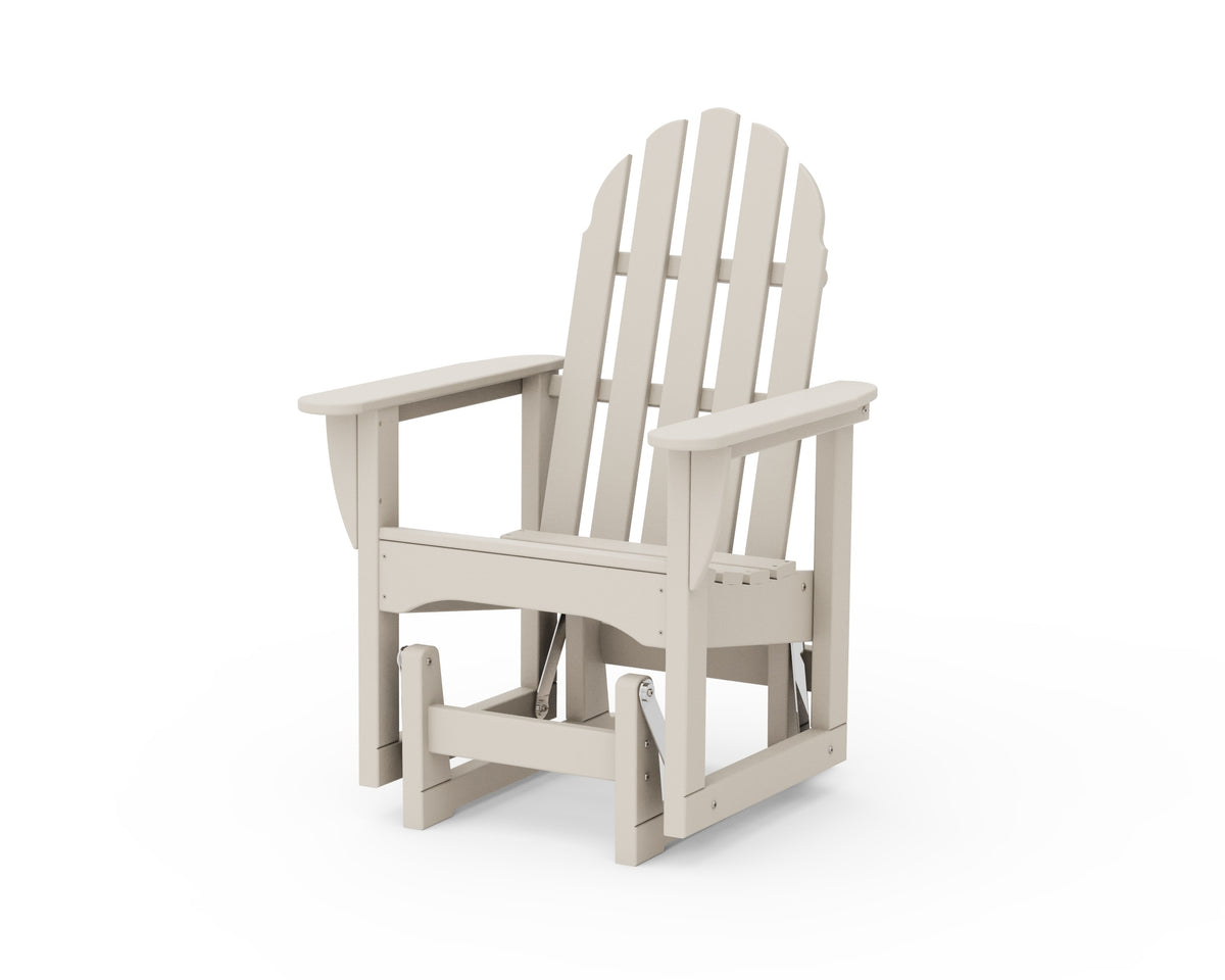 Classic Adirondack Glider Chair