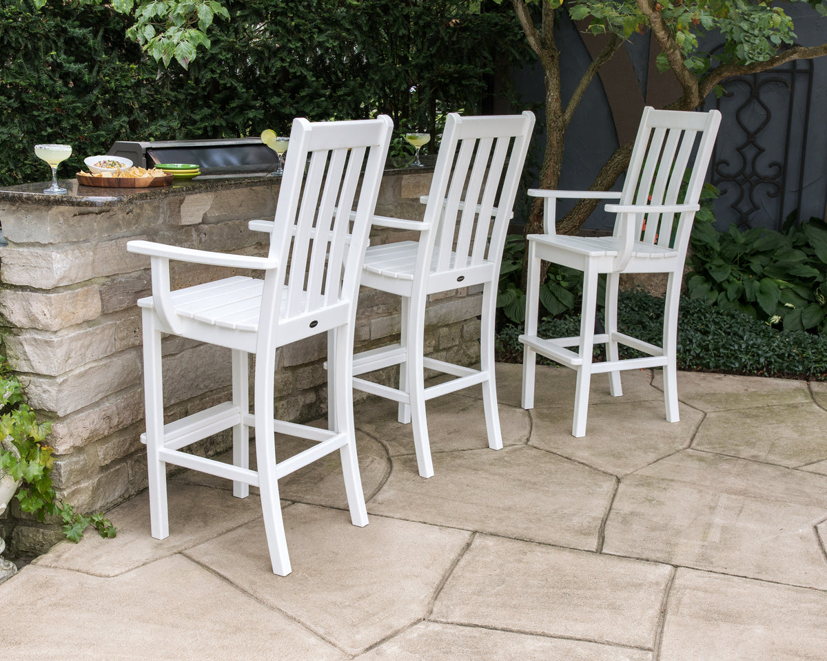 Vineyard Bar Arm Chair 3-Pack