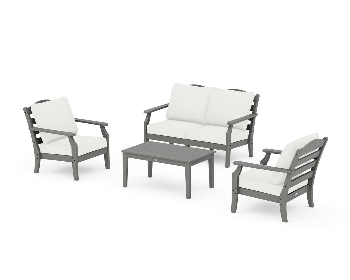 Savannah 4-Piece Deep Seating Set with Loveseat