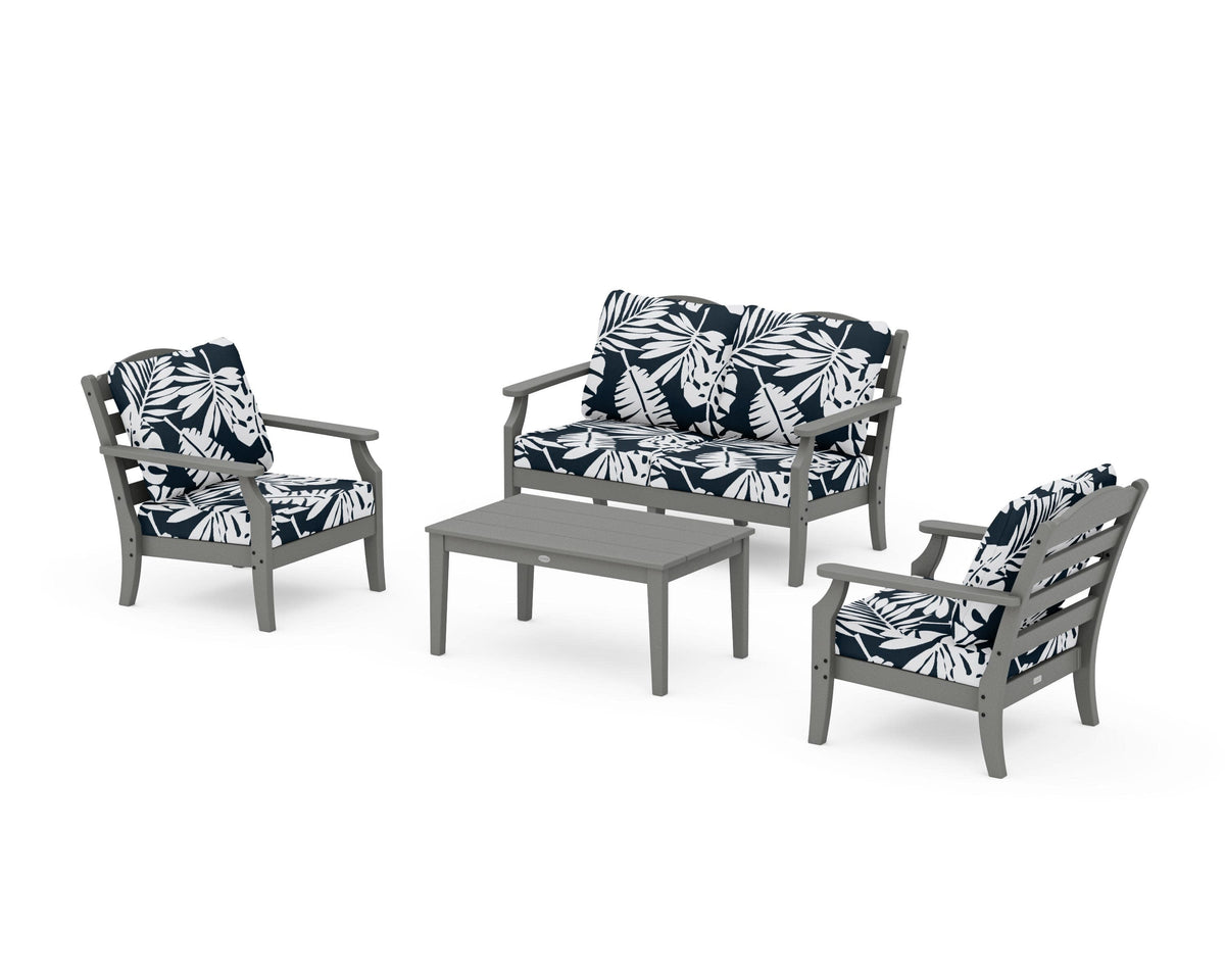 Savannah 4-Piece Deep Seating Set with Loveseat